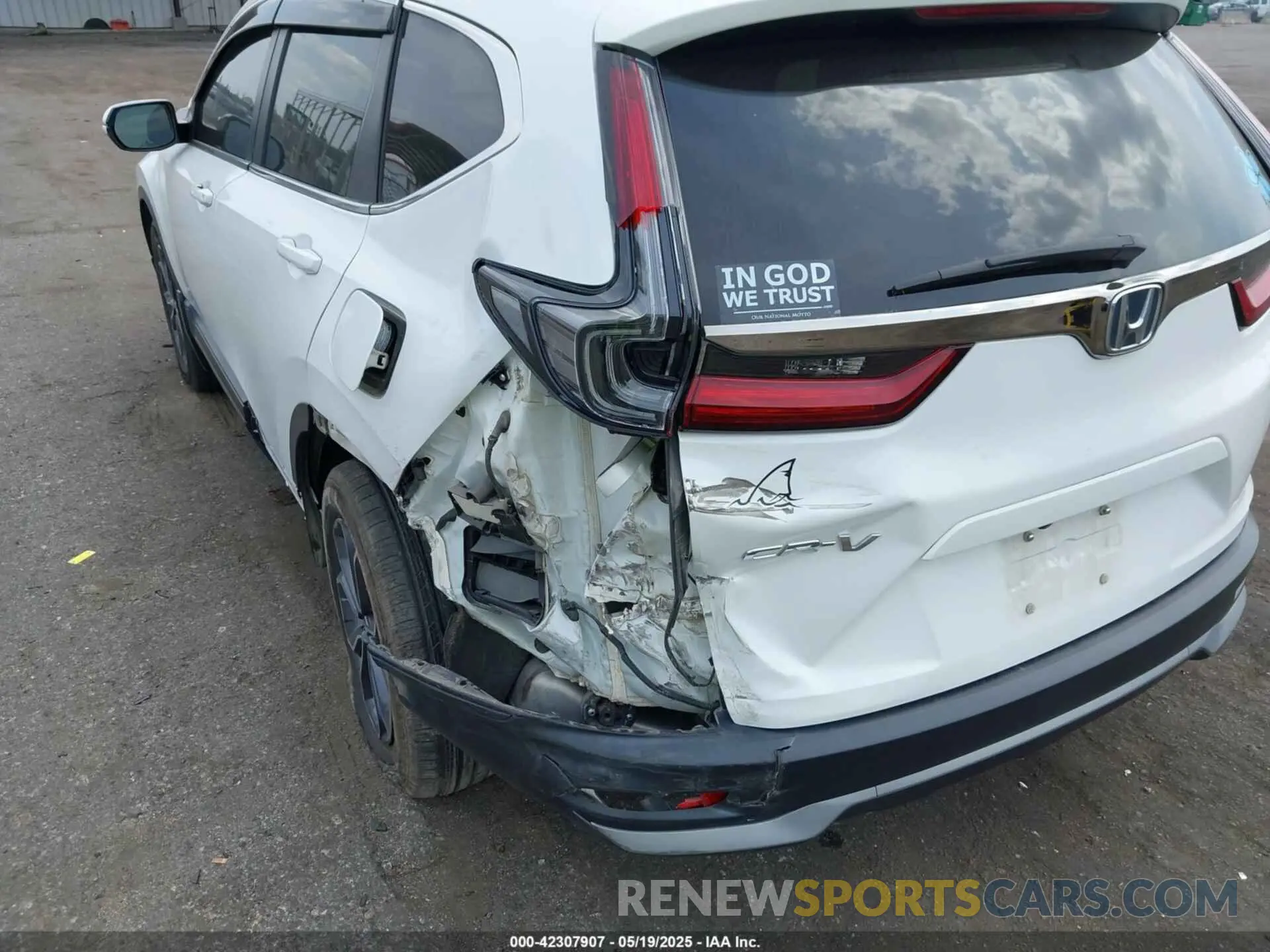 6 Photograph of a damaged car 5J6RW1H8XNA008592 HONDA CR-V 2022