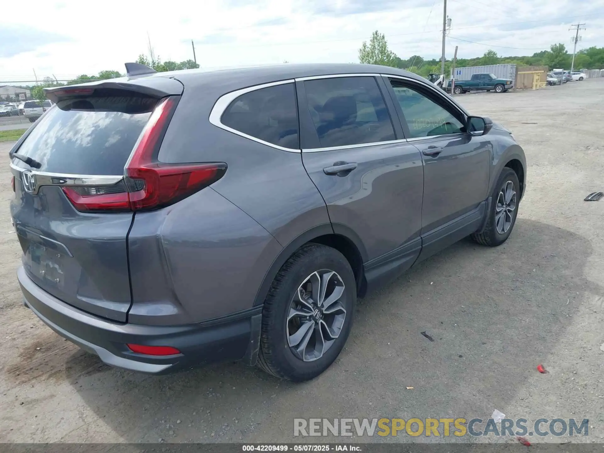 4 Фотография поврежденного автомобиля 5J6RW1H8XNA019768 HONDA CR-V 2022