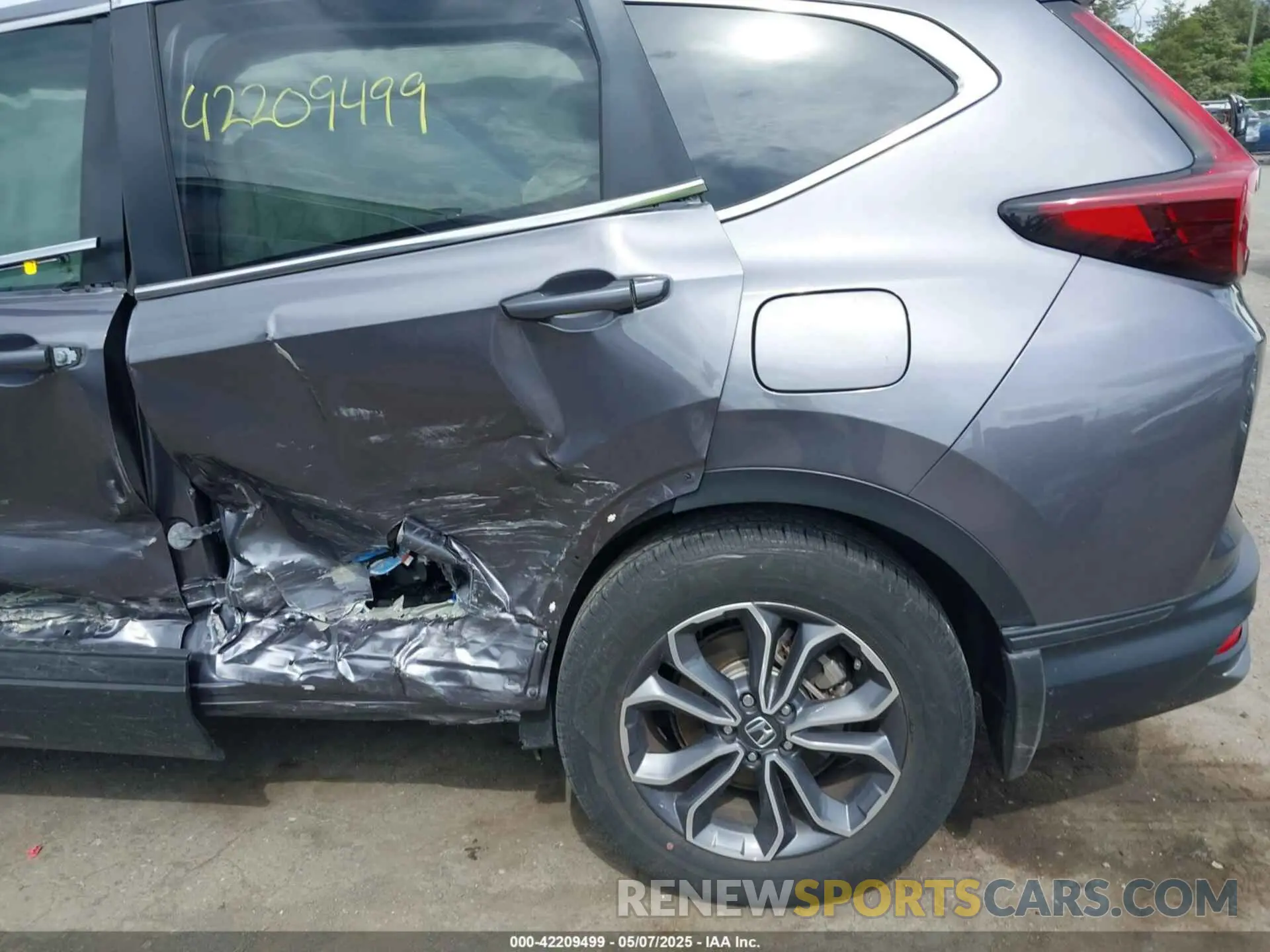 6 Фотография поврежденного автомобиля 5J6RW1H8XNA019768 HONDA CR-V 2022