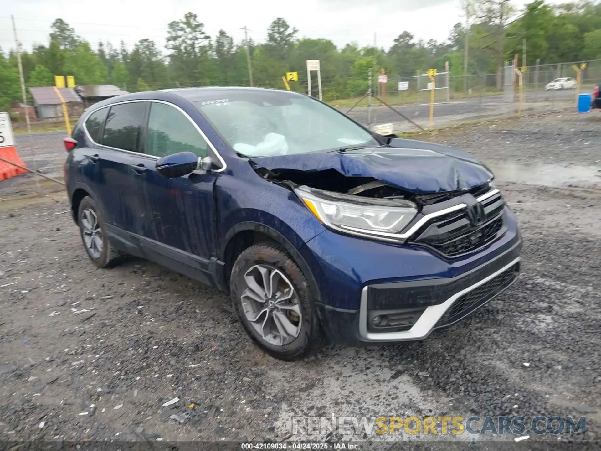 1 Фотография поврежденного автомобиля 5J6RW2H54NA006347 HONDA CR-V 2022