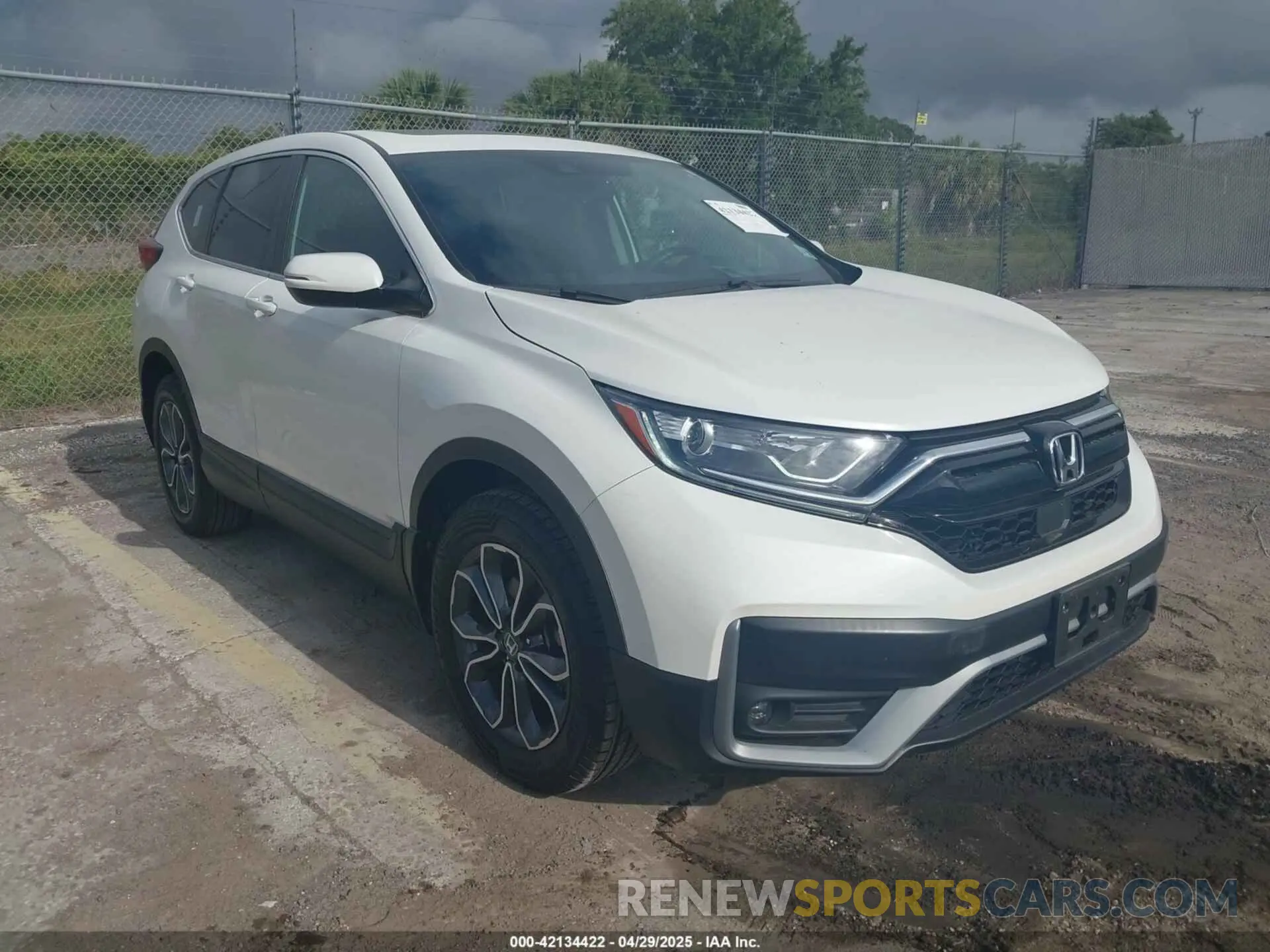 1 Photograph of a damaged car 5J6RW2H54NA016635 HONDA CR-V 2022