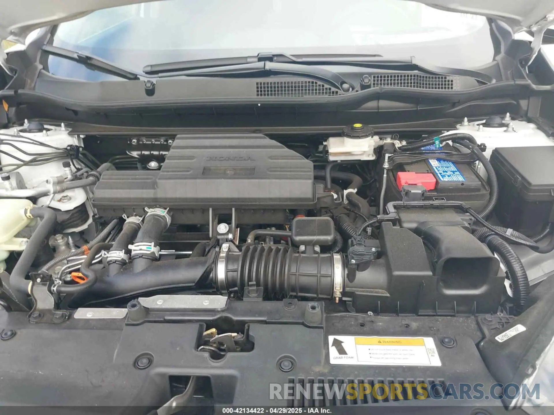 10 Photograph of a damaged car 5J6RW2H54NA016635 HONDA CR-V 2022