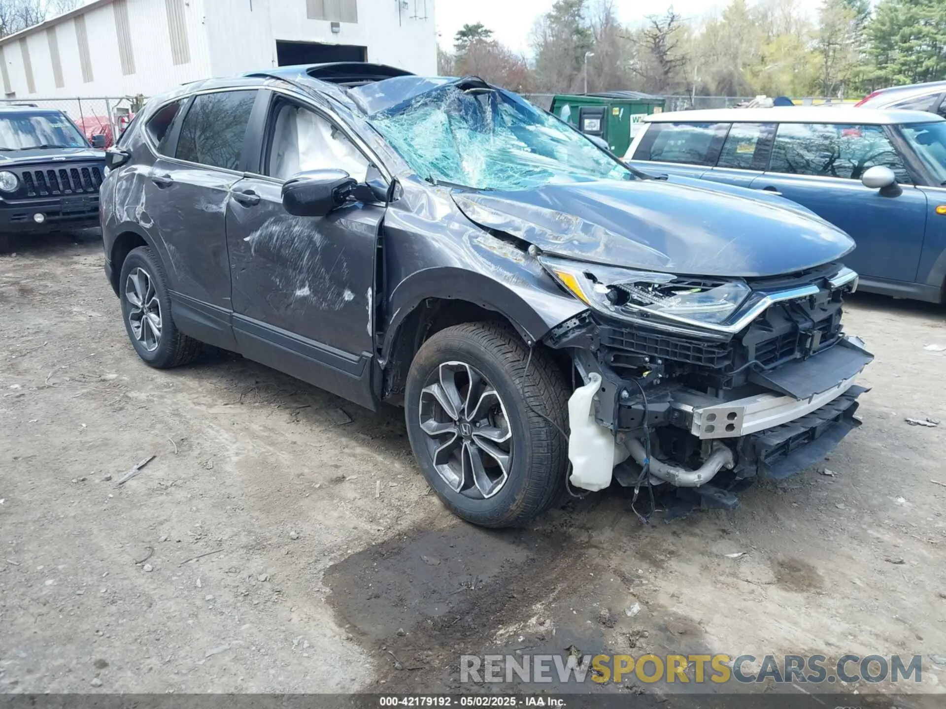 1 Фотография поврежденного автомобиля 5J6RW2H81NA000662 HONDA CR-V 2022