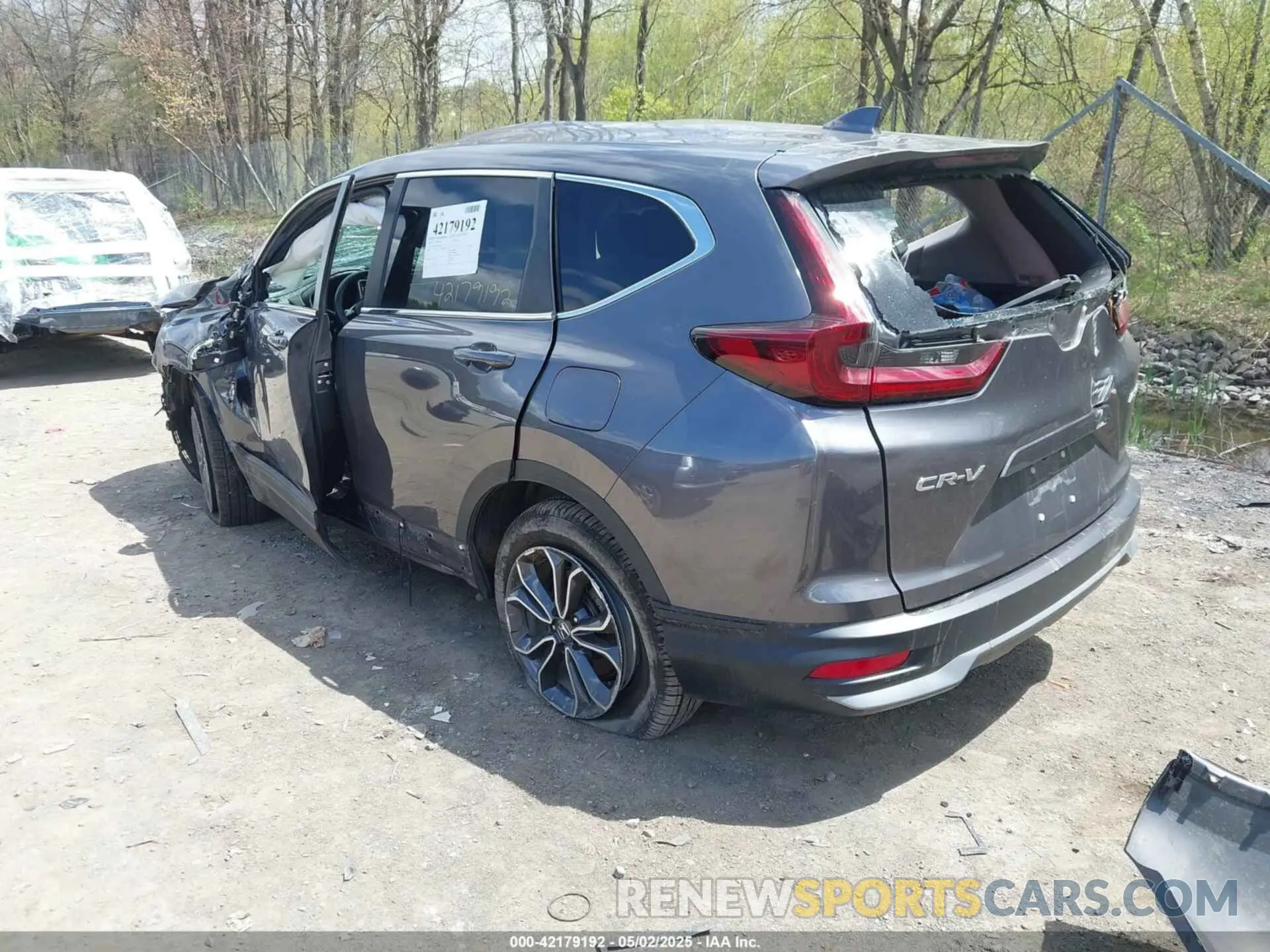 3 Фотография поврежденного автомобиля 5J6RW2H81NA000662 HONDA CR-V 2022
