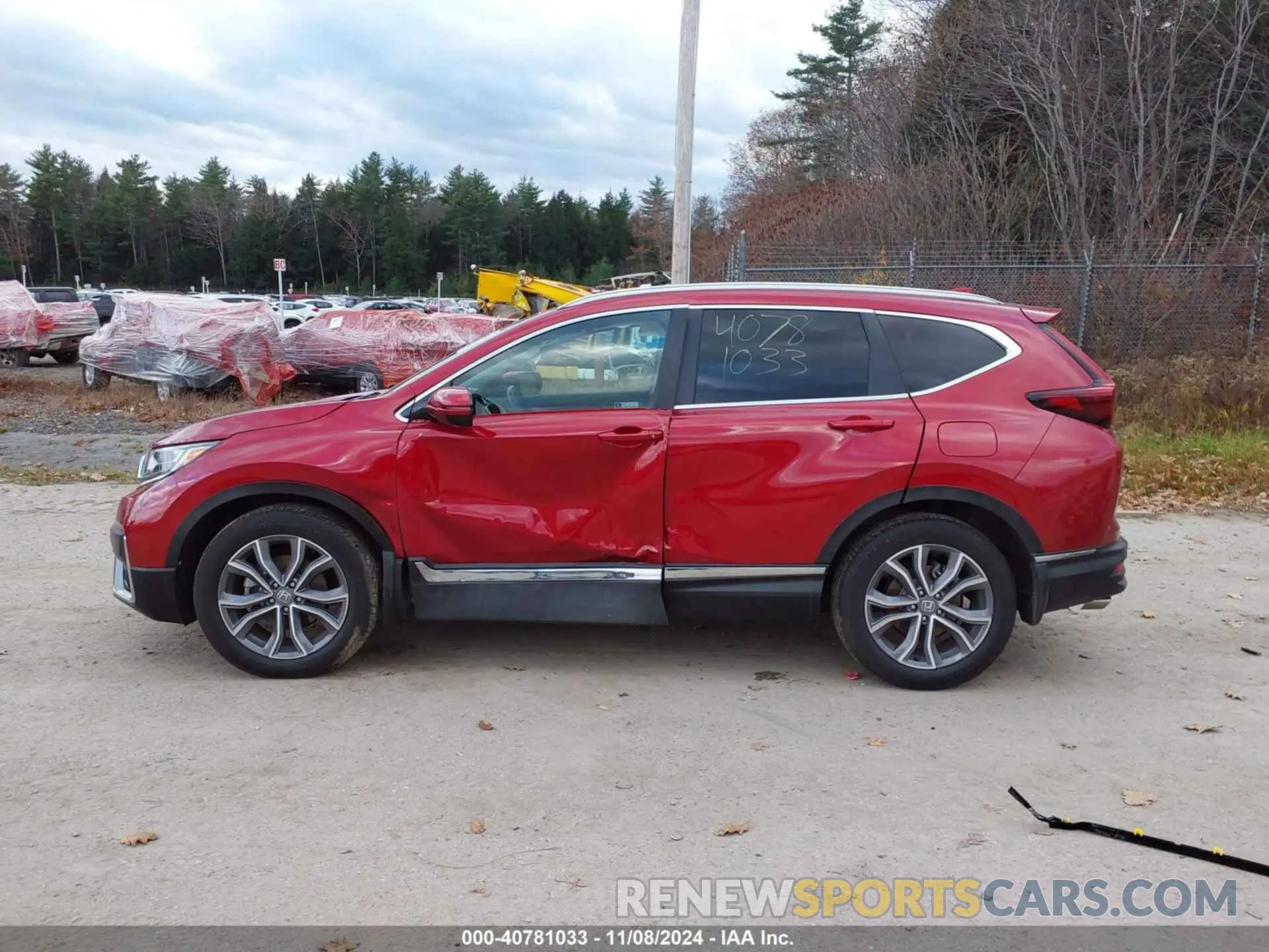 14 Photograph of a damaged car 5J6RW2H99NL005329 HONDA CR-V 2022