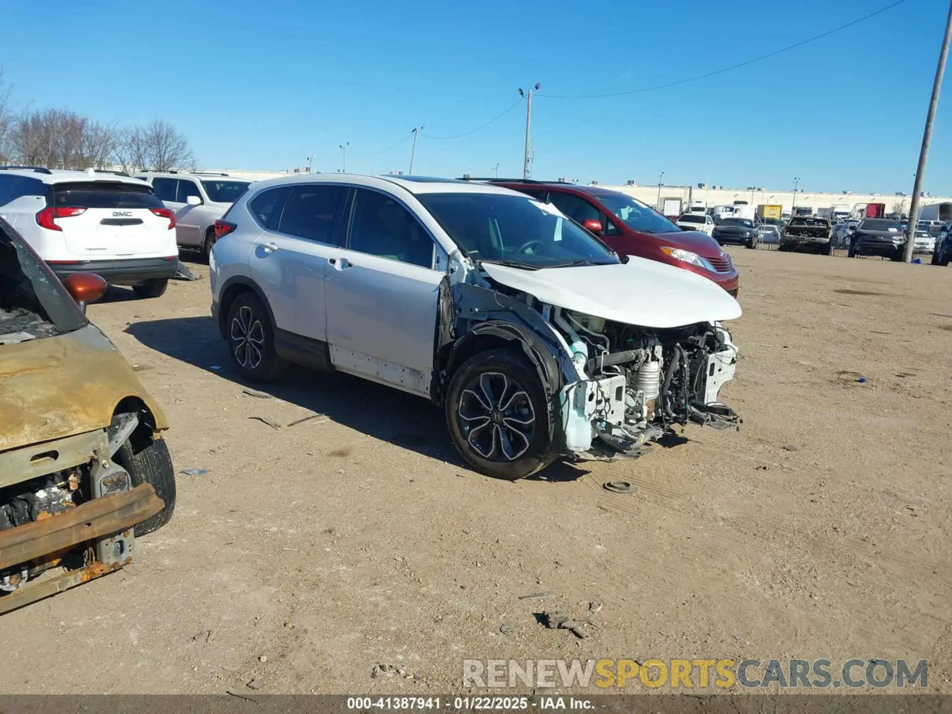 1 Фотография поврежденного автомобиля 7FARW1H51NE024252 HONDA CR-V 2022