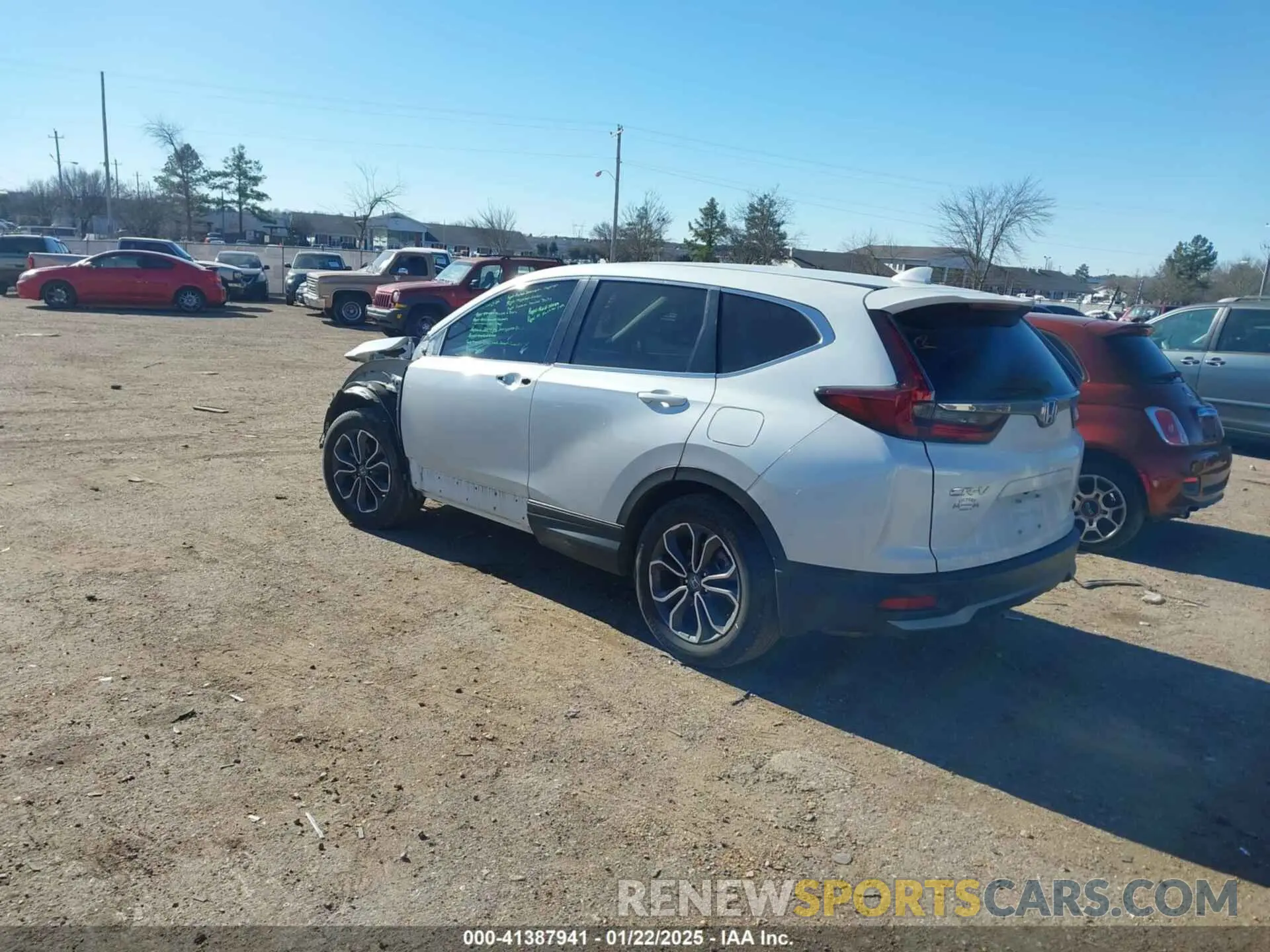 3 Фотография поврежденного автомобиля 7FARW1H51NE024252 HONDA CR-V 2022