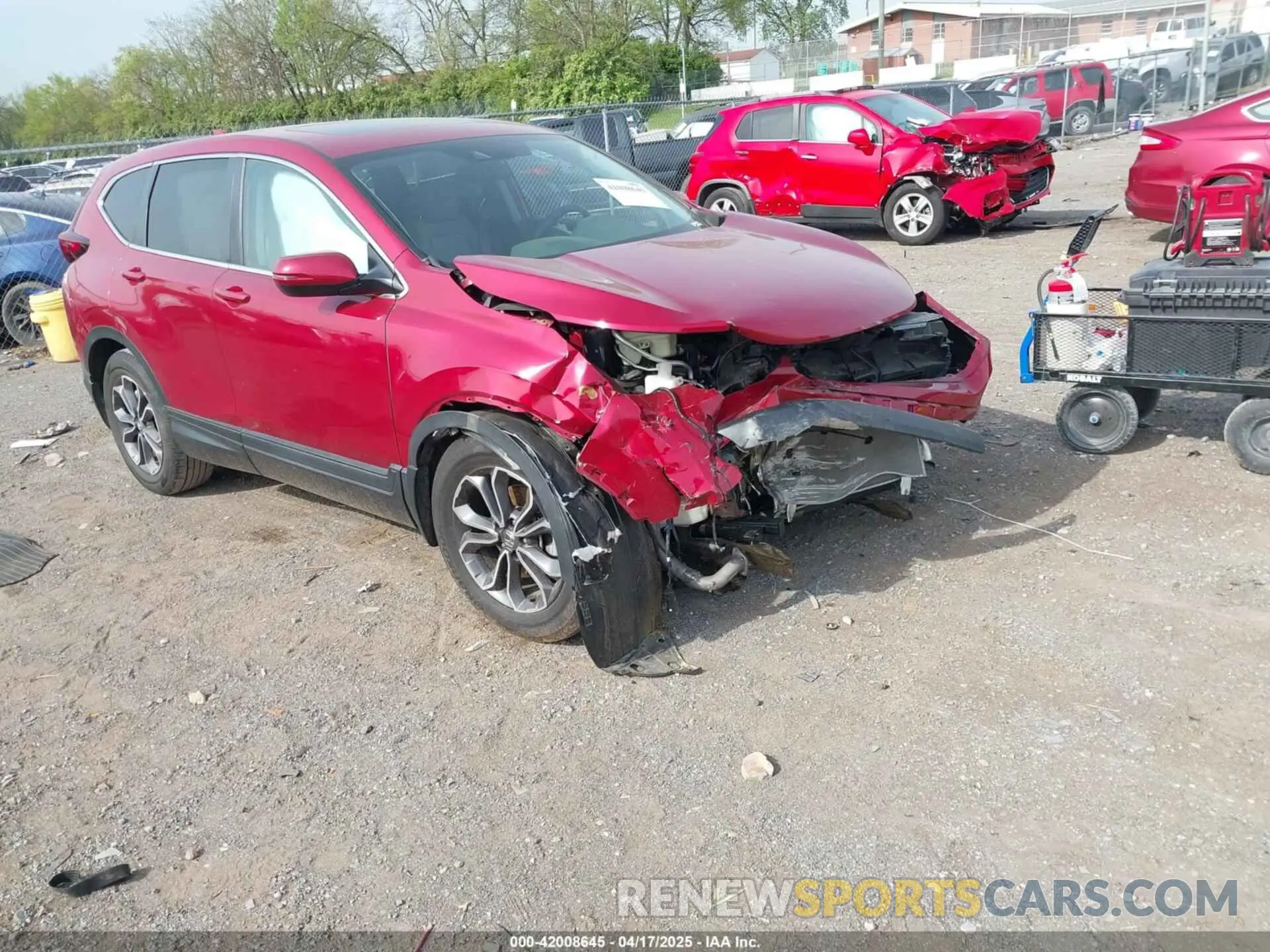 1 Фотография поврежденного автомобиля 7FARW1H58NE002751 HONDA CR-V 2022