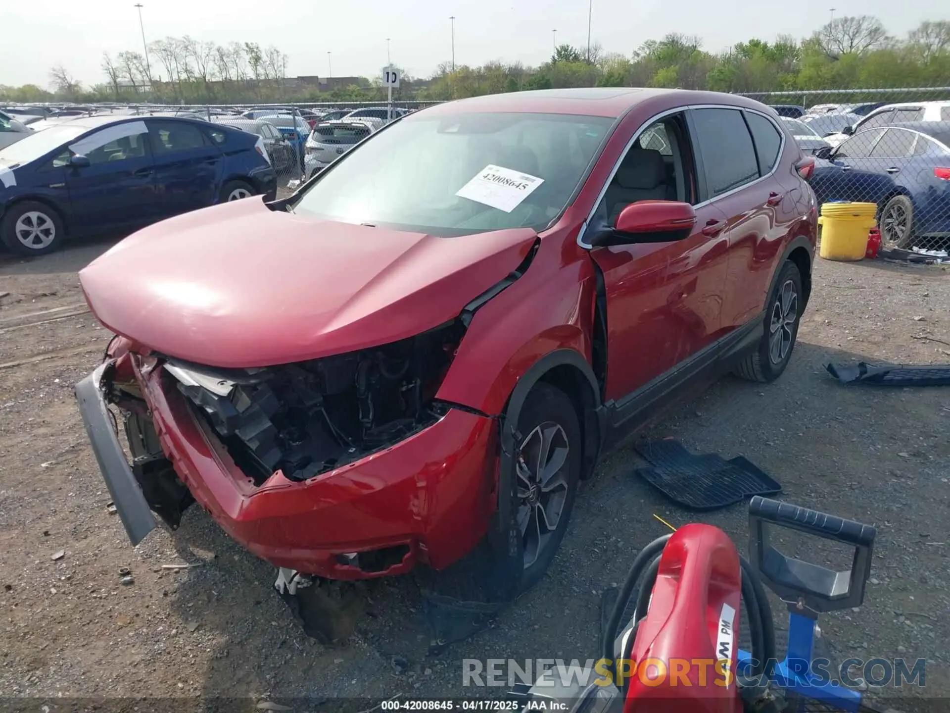 2 Фотография поврежденного автомобиля 7FARW1H58NE002751 HONDA CR-V 2022