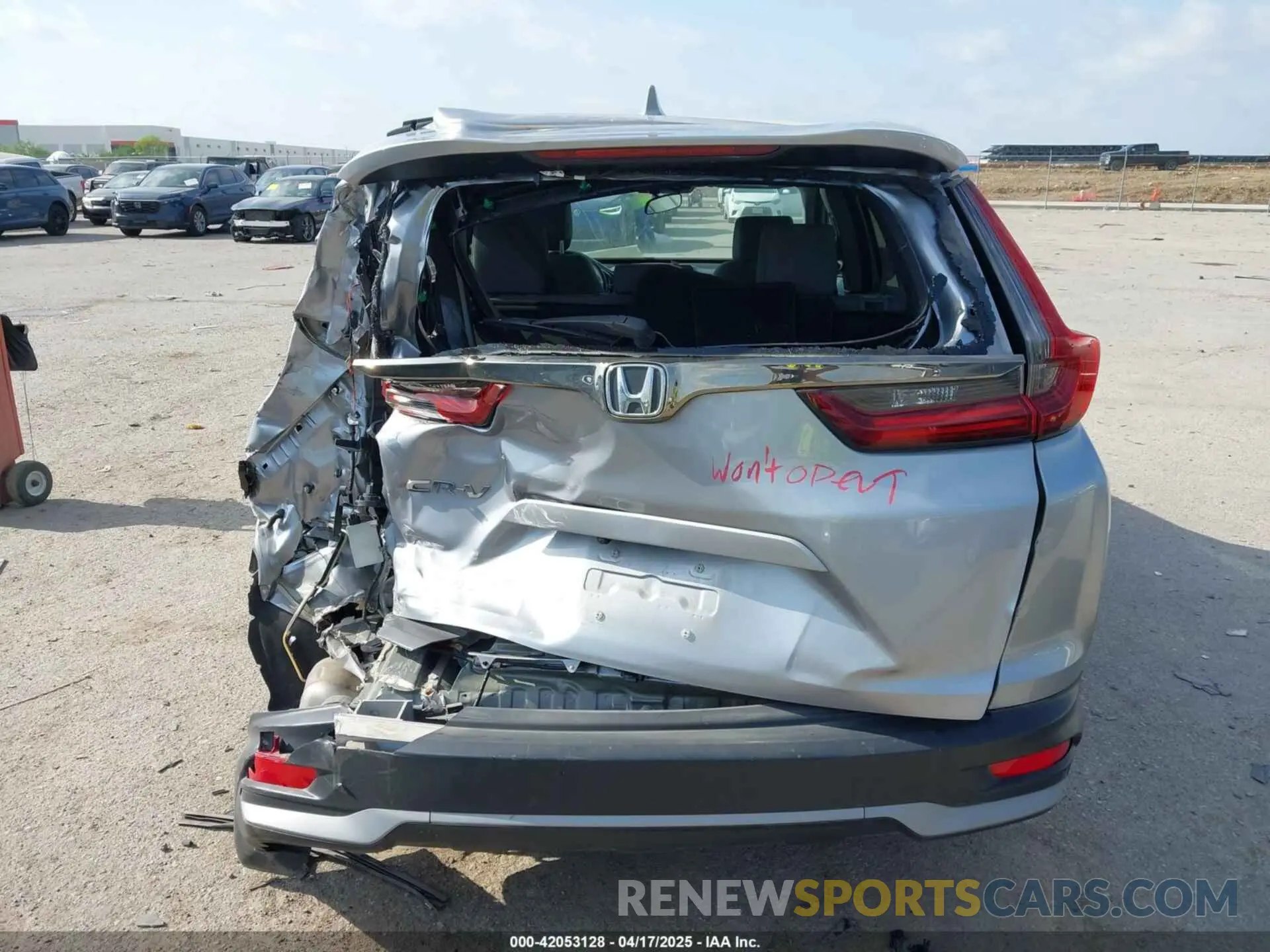 6 Photograph of a damaged car 7FARW1H58NE008288 HONDA CR-V 2022
