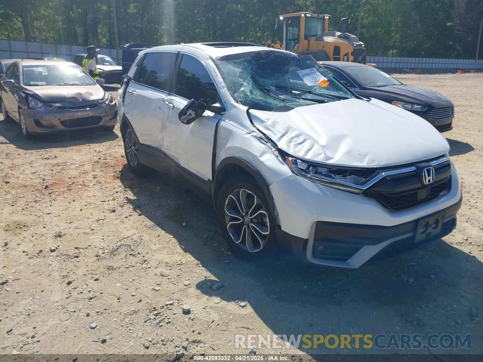 1 Photograph of a damaged car 7FARW1H5XNE007563 HONDA CR-V 2022