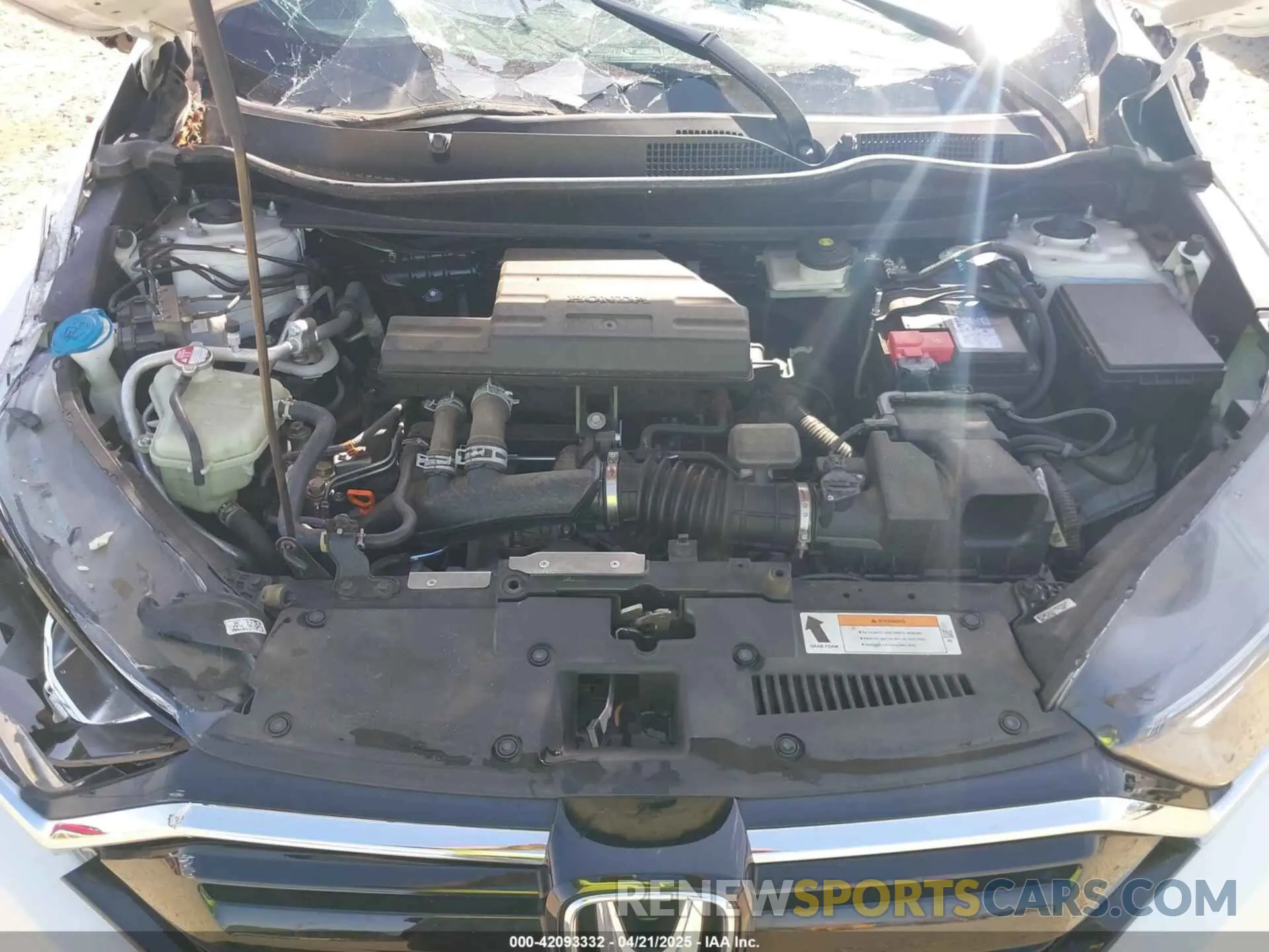 10 Photograph of a damaged car 7FARW1H5XNE007563 HONDA CR-V 2022