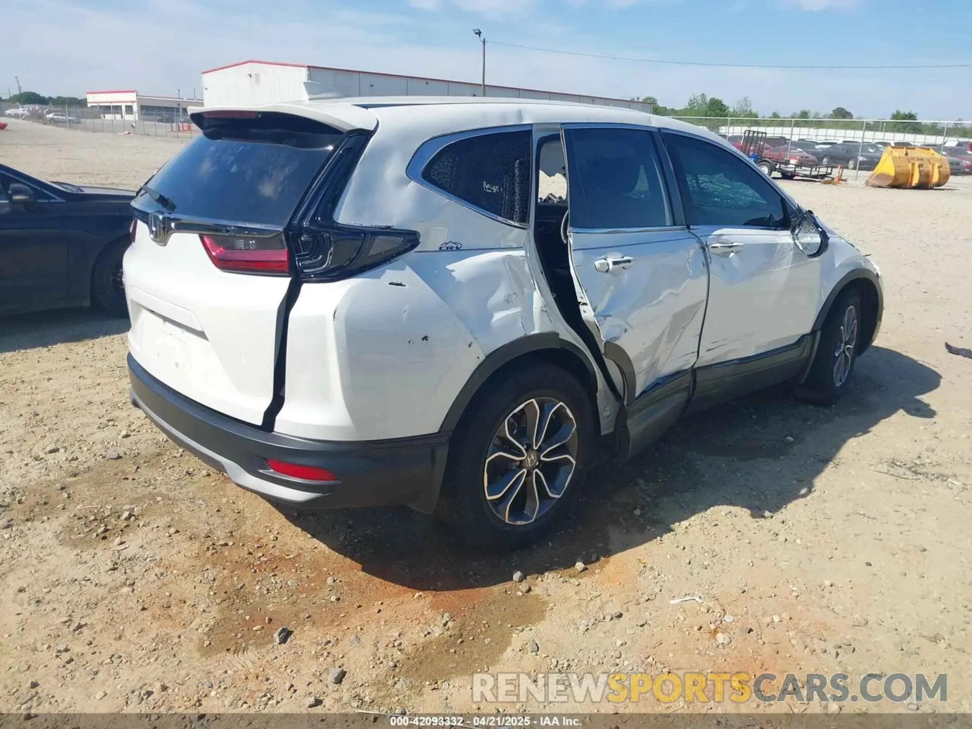 4 Photograph of a damaged car 7FARW1H5XNE007563 HONDA CR-V 2022