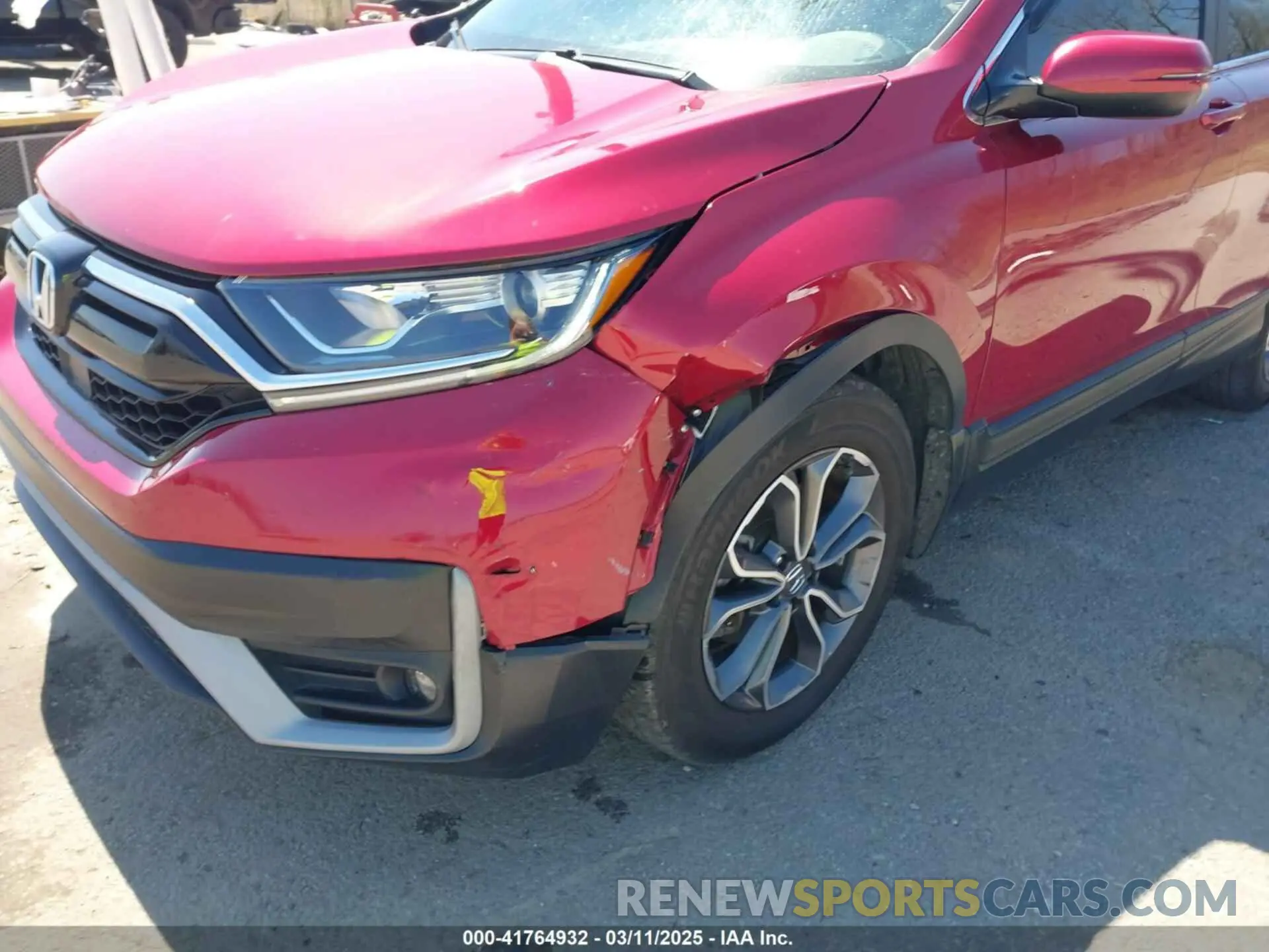 6 Photograph of a damaged car 7FARW1H5XNE021687 HONDA CR-V 2022