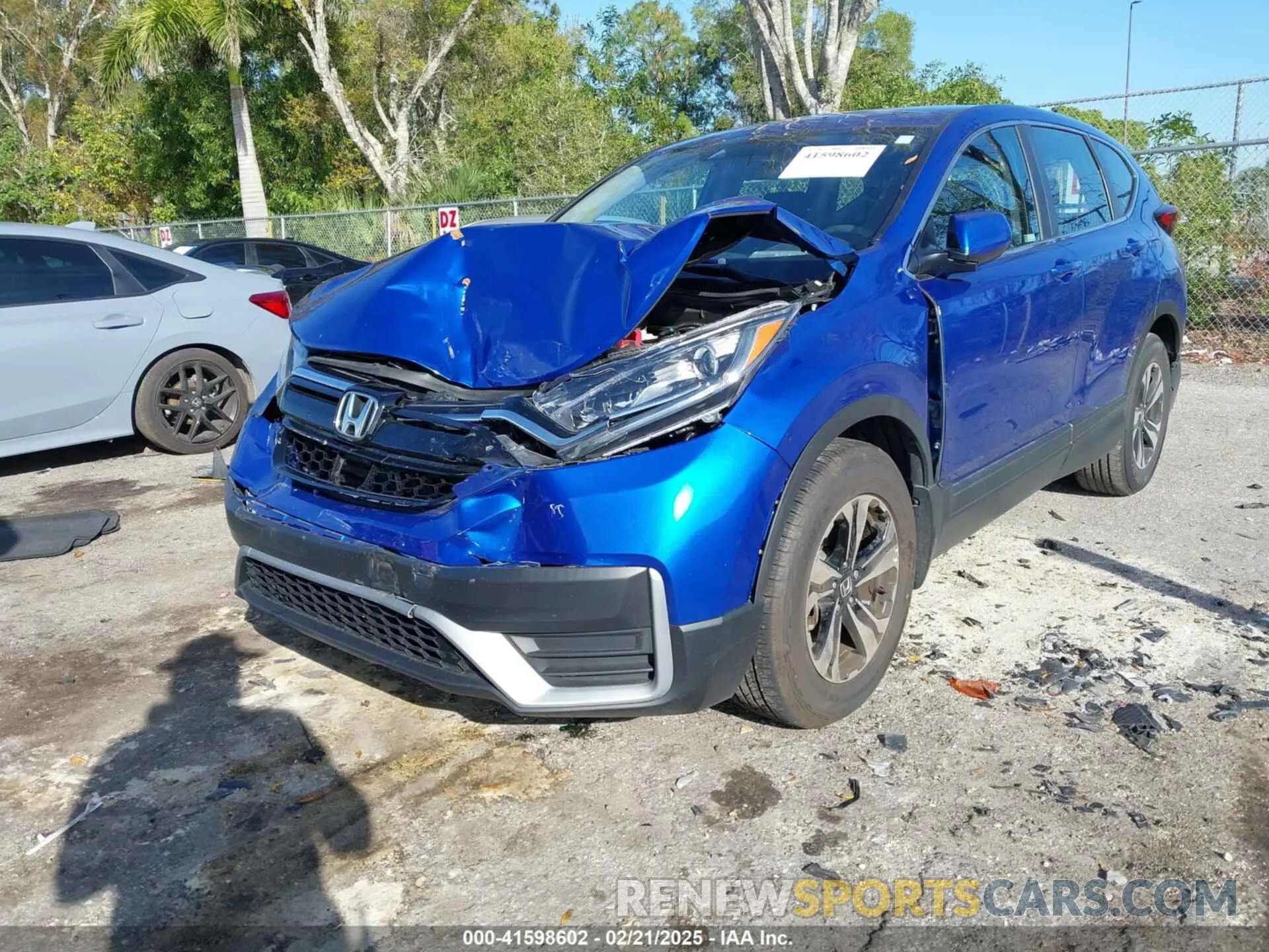 6 Фотография поврежденного автомобиля 7FARW1H73NE010449 HONDA CR-V 2022