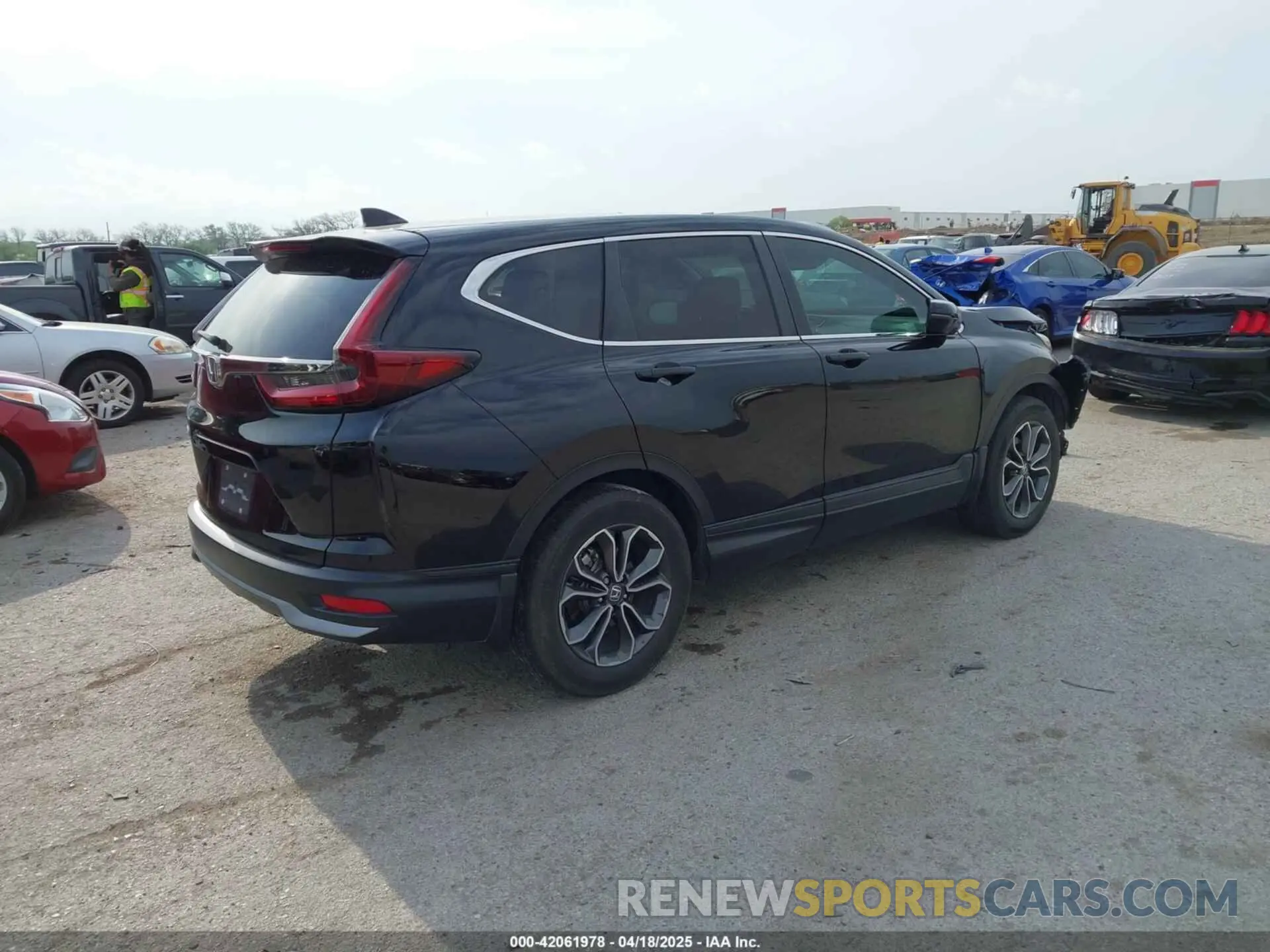 4 Фотография поврежденного автомобиля 7FARW1H84NE016544 HONDA CR-V 2022