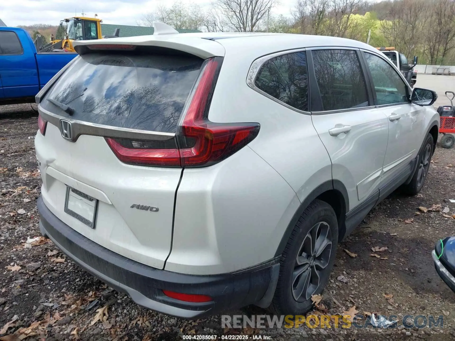 4 Фотография поврежденного автомобиля 7FARW2H50NE051609 HONDA CR-V 2022