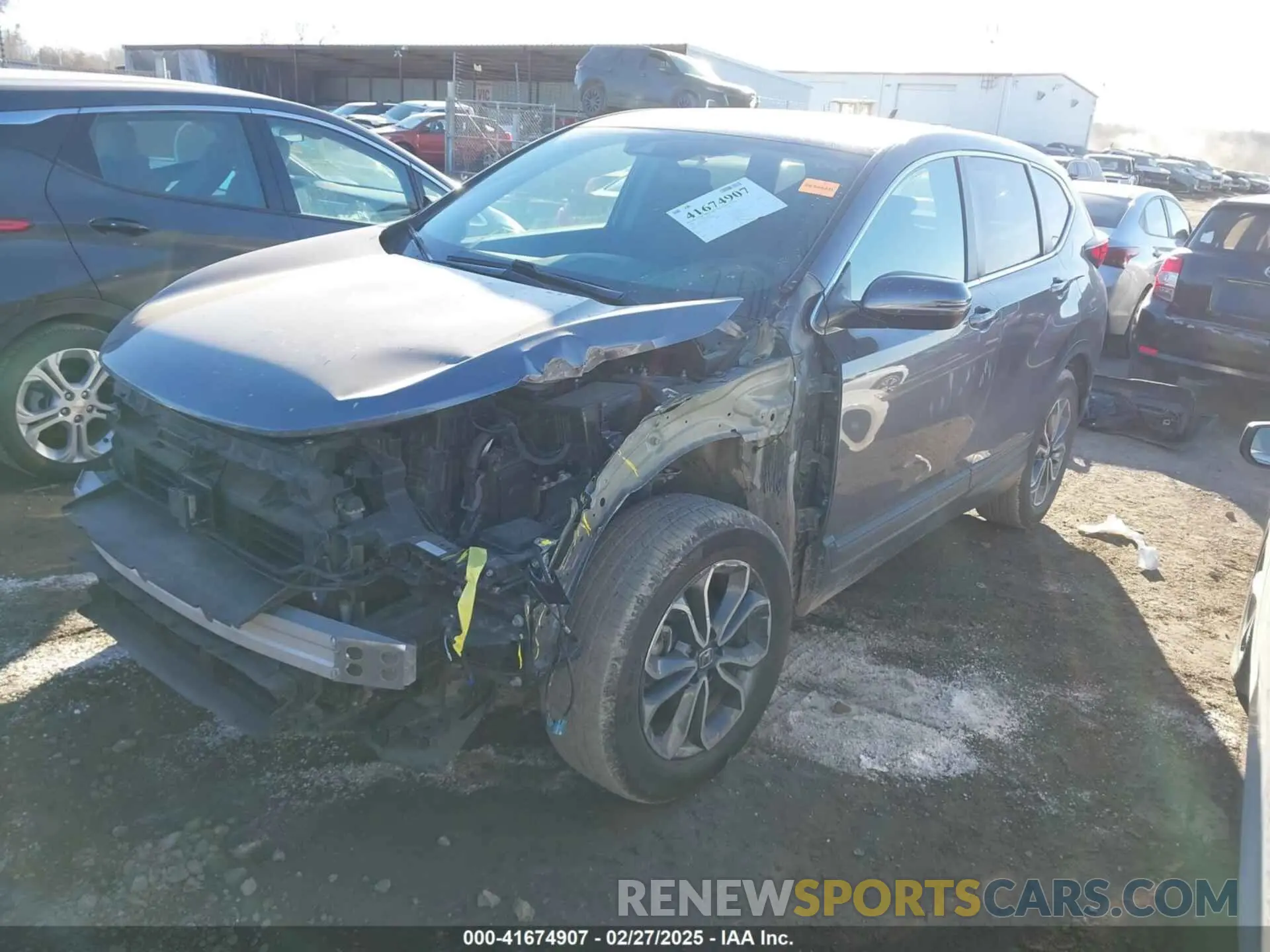 2 Фотография поврежденного автомобиля 7FARW2H54NE047966 HONDA CR-V 2022