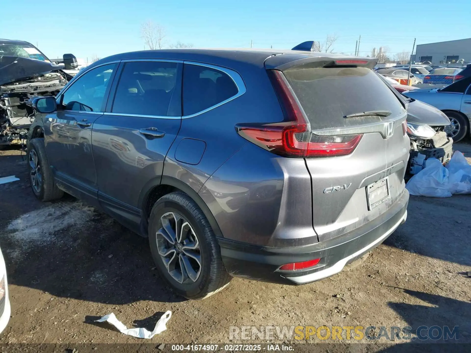 3 Фотография поврежденного автомобиля 7FARW2H54NE047966 HONDA CR-V 2022