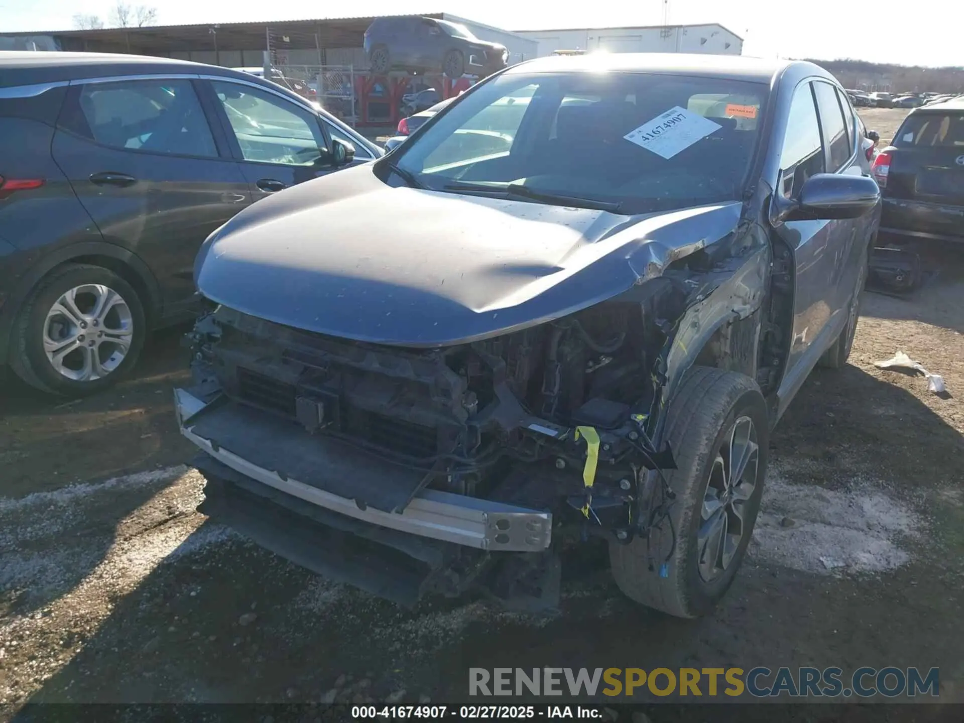 6 Фотография поврежденного автомобиля 7FARW2H54NE047966 HONDA CR-V 2022