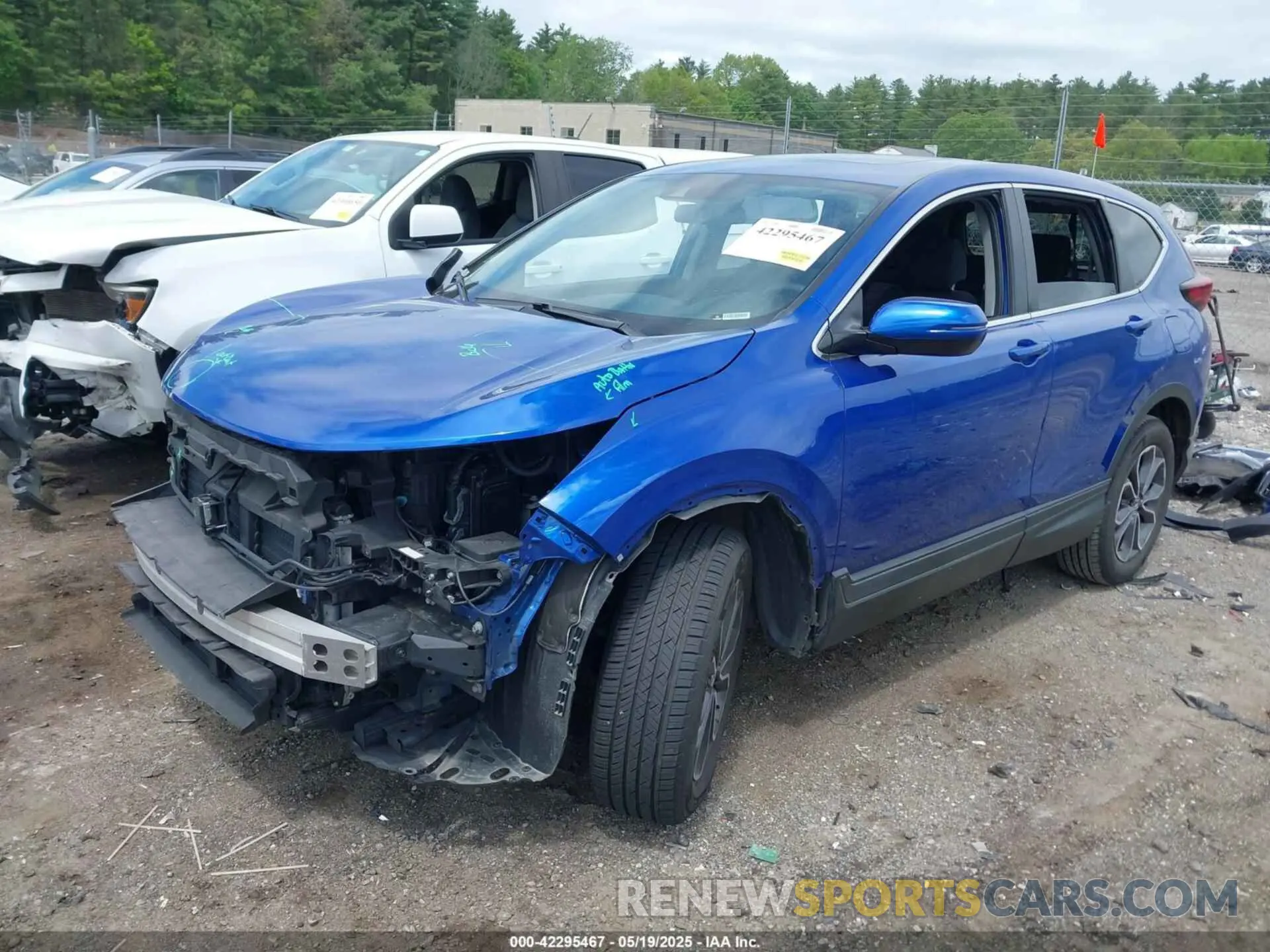 2 Photograph of a damaged car 7FARW2H55NE004205 HONDA CR-V 2022