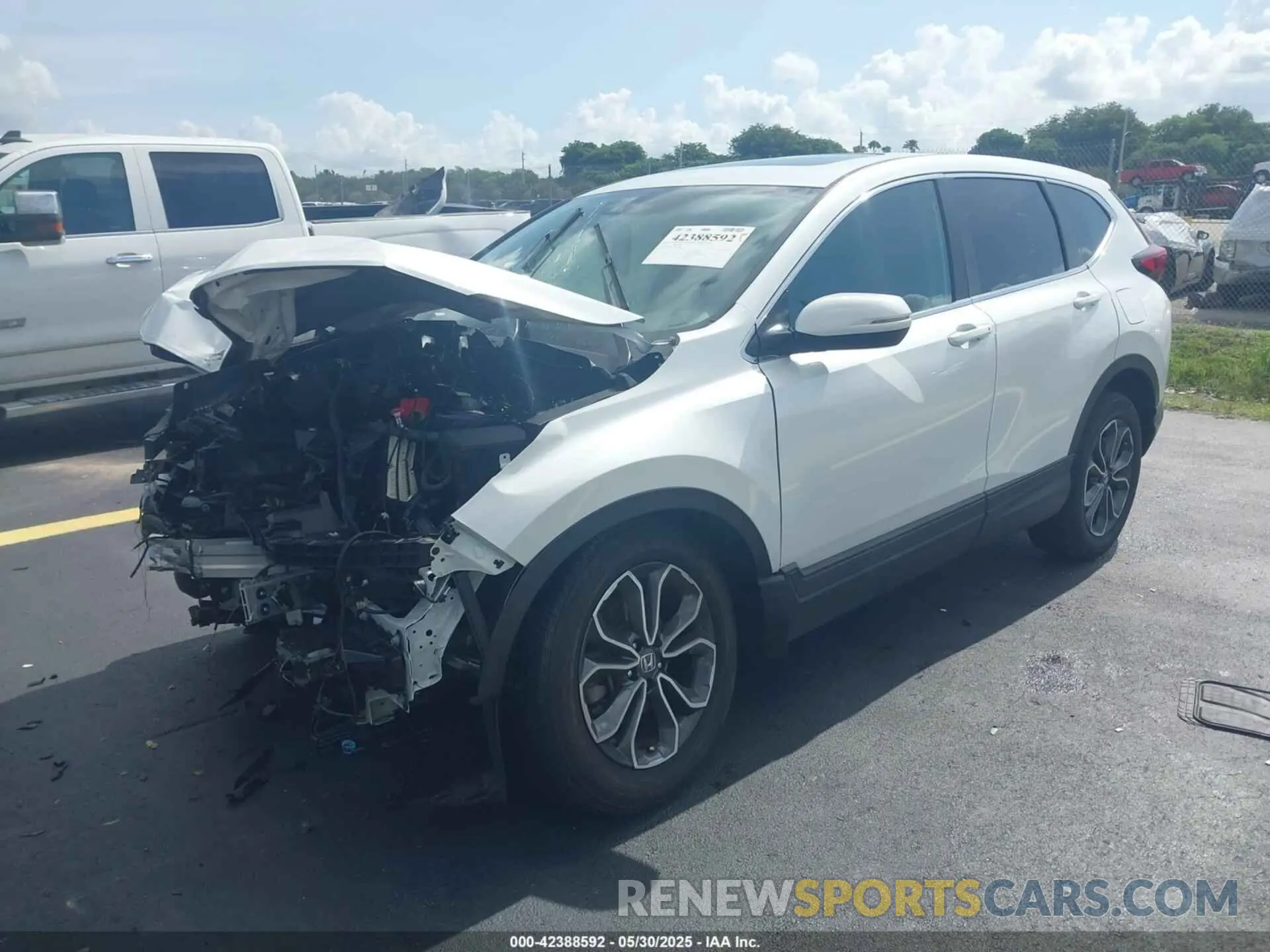 2 Photograph of a damaged car 7FARW2H55NE046504 HONDA CR-V 2022