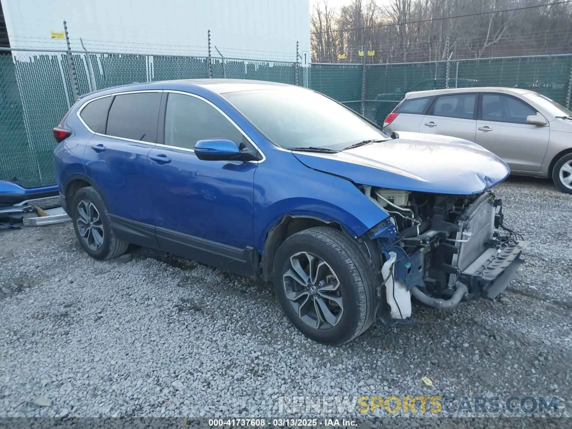 1 Photograph of a damaged car 7FARW2H56NE013303 HONDA CR-V 2022