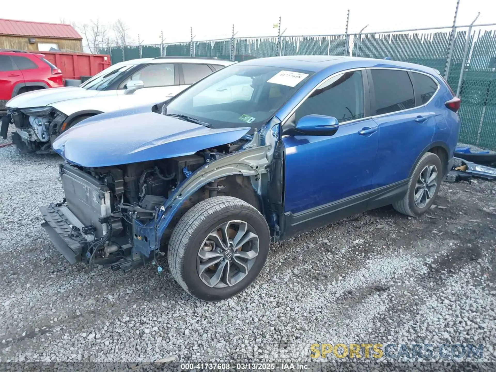 2 Photograph of a damaged car 7FARW2H56NE013303 HONDA CR-V 2022