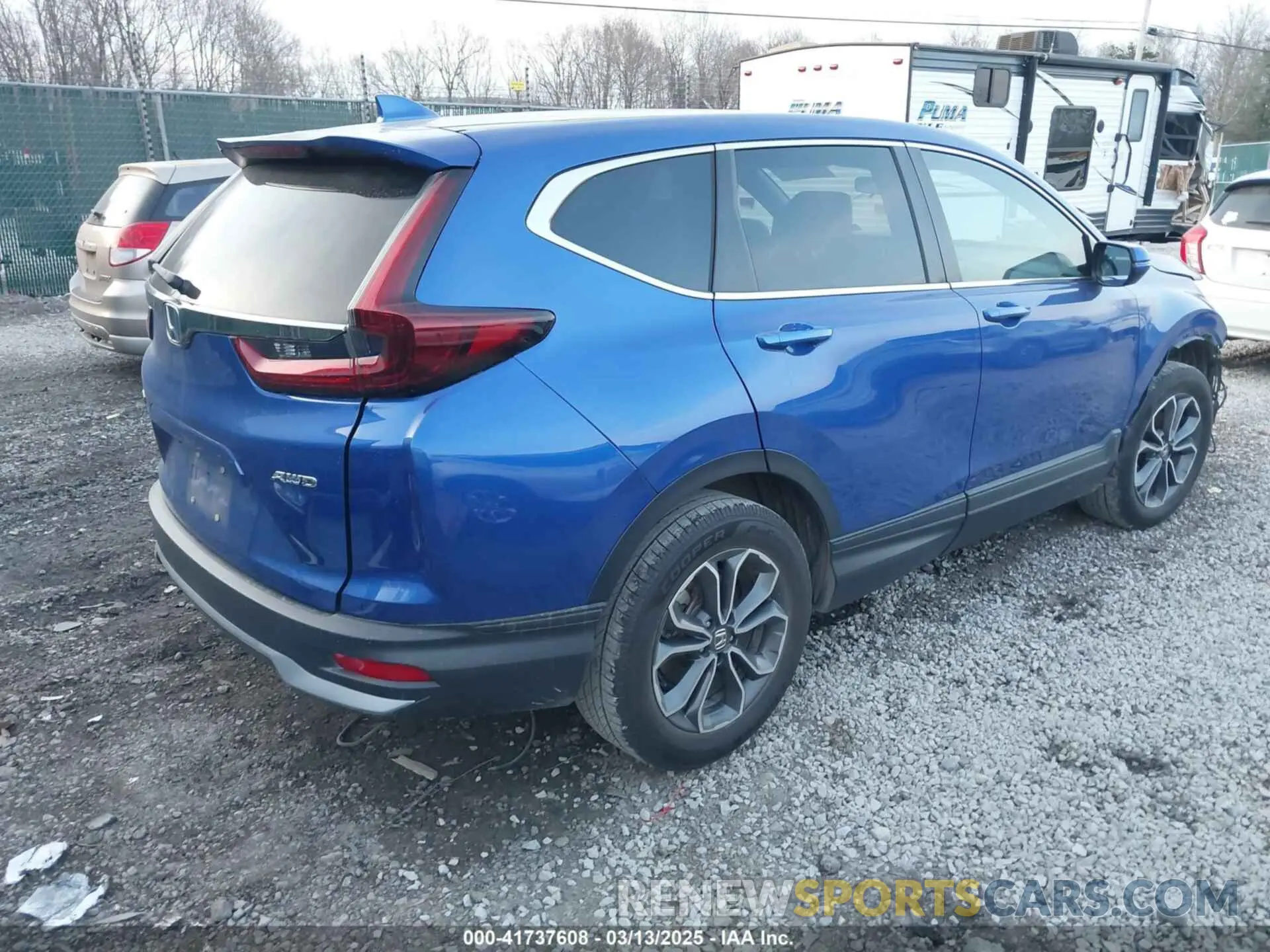 4 Photograph of a damaged car 7FARW2H56NE013303 HONDA CR-V 2022