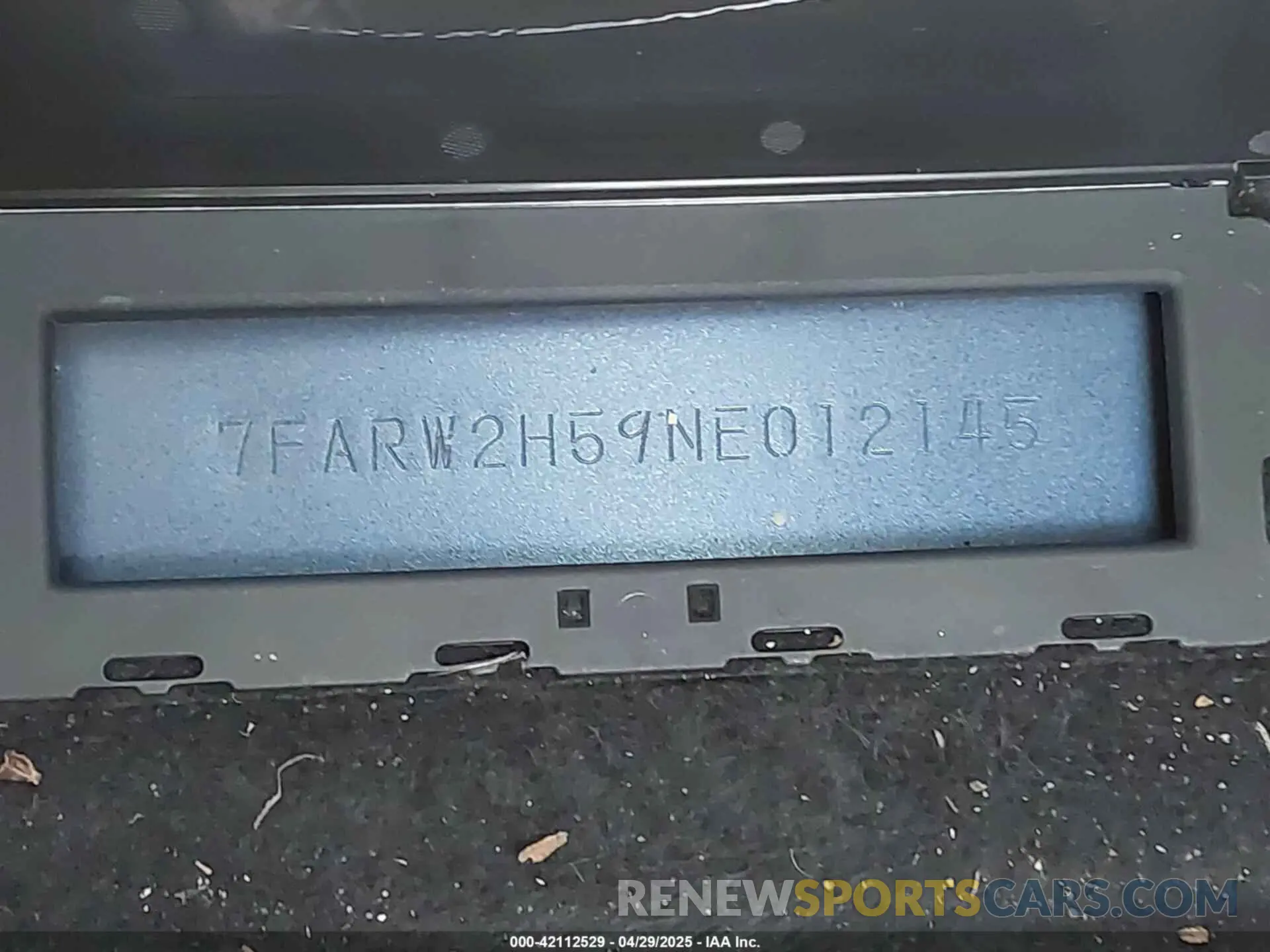 17 Photograph of a damaged car 7FARW2H59NE012145 HONDA CR-V 2022