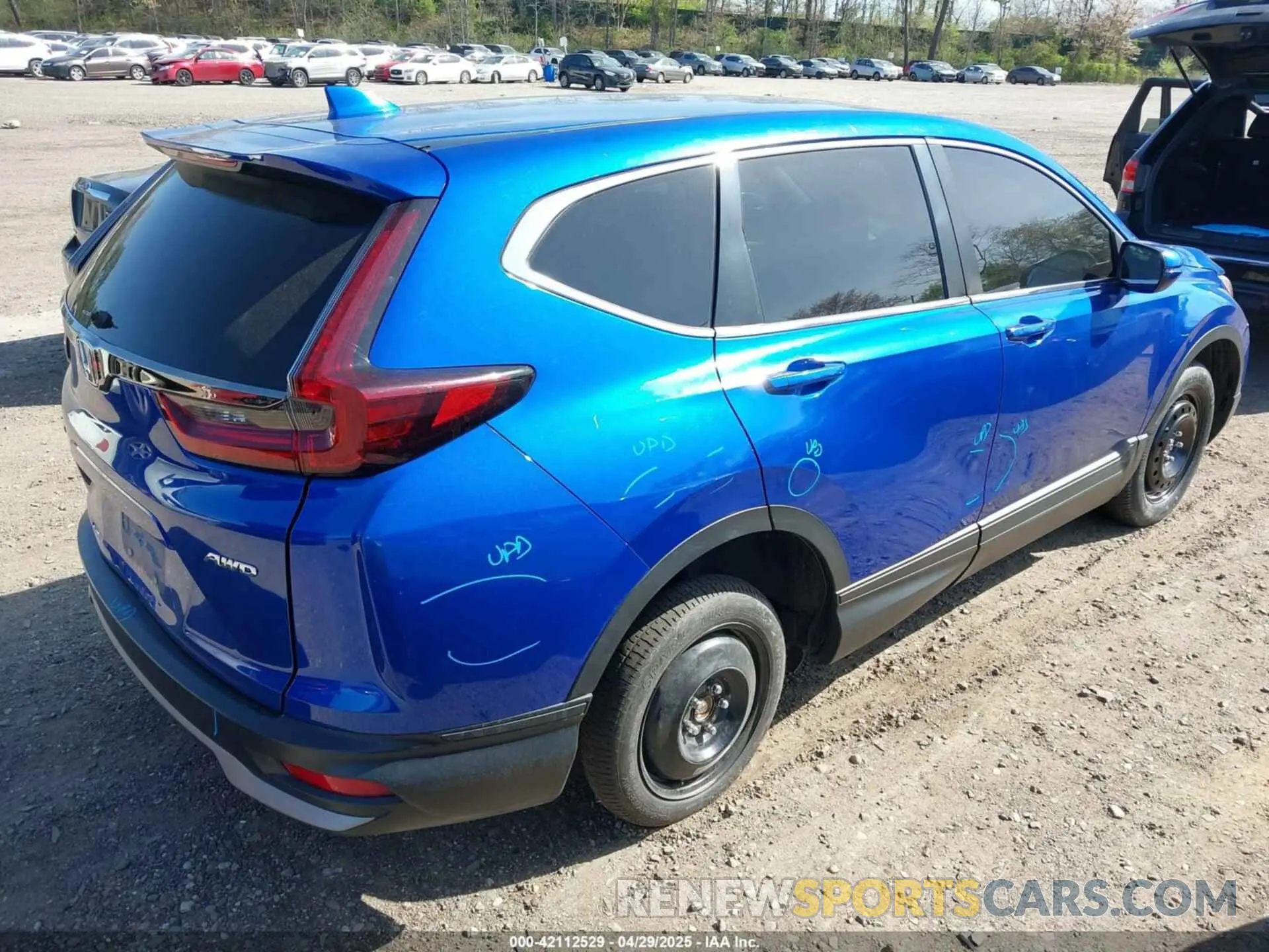 4 Photograph of a damaged car 7FARW2H59NE012145 HONDA CR-V 2022