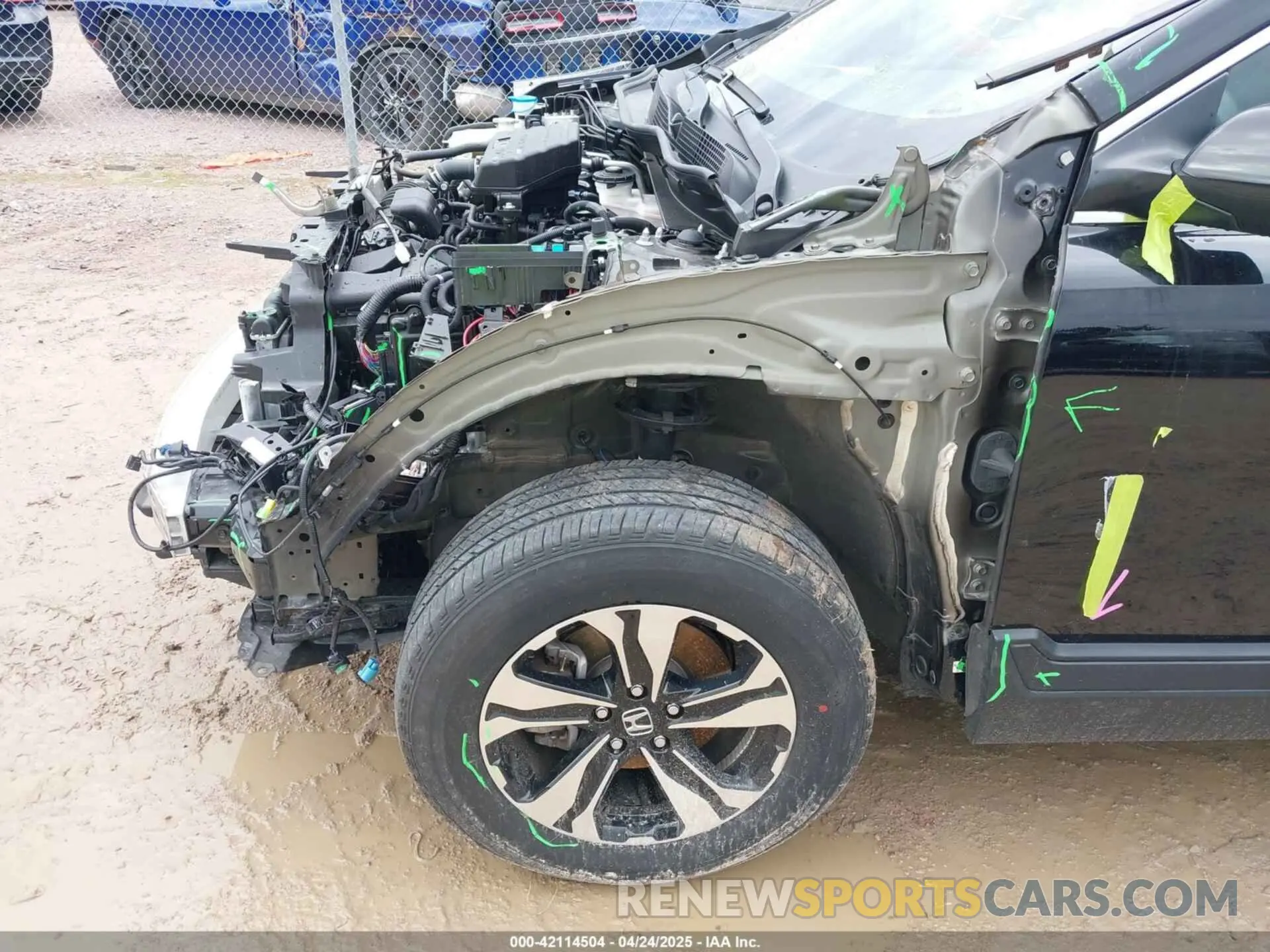 17 Фотография поврежденного автомобиля 7FARW2H79NE019274 HONDA CR-V 2022