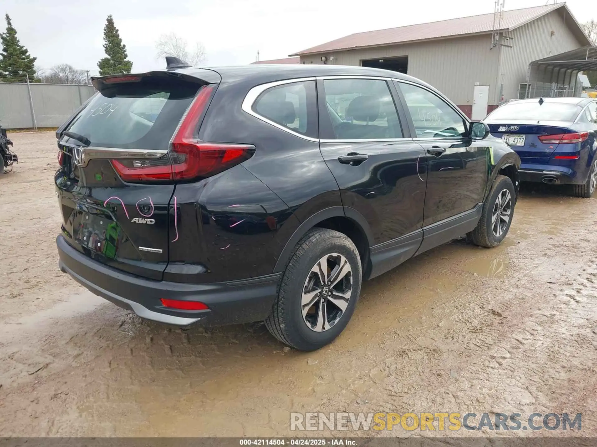4 Фотография поврежденного автомобиля 7FARW2H79NE019274 HONDA CR-V 2022