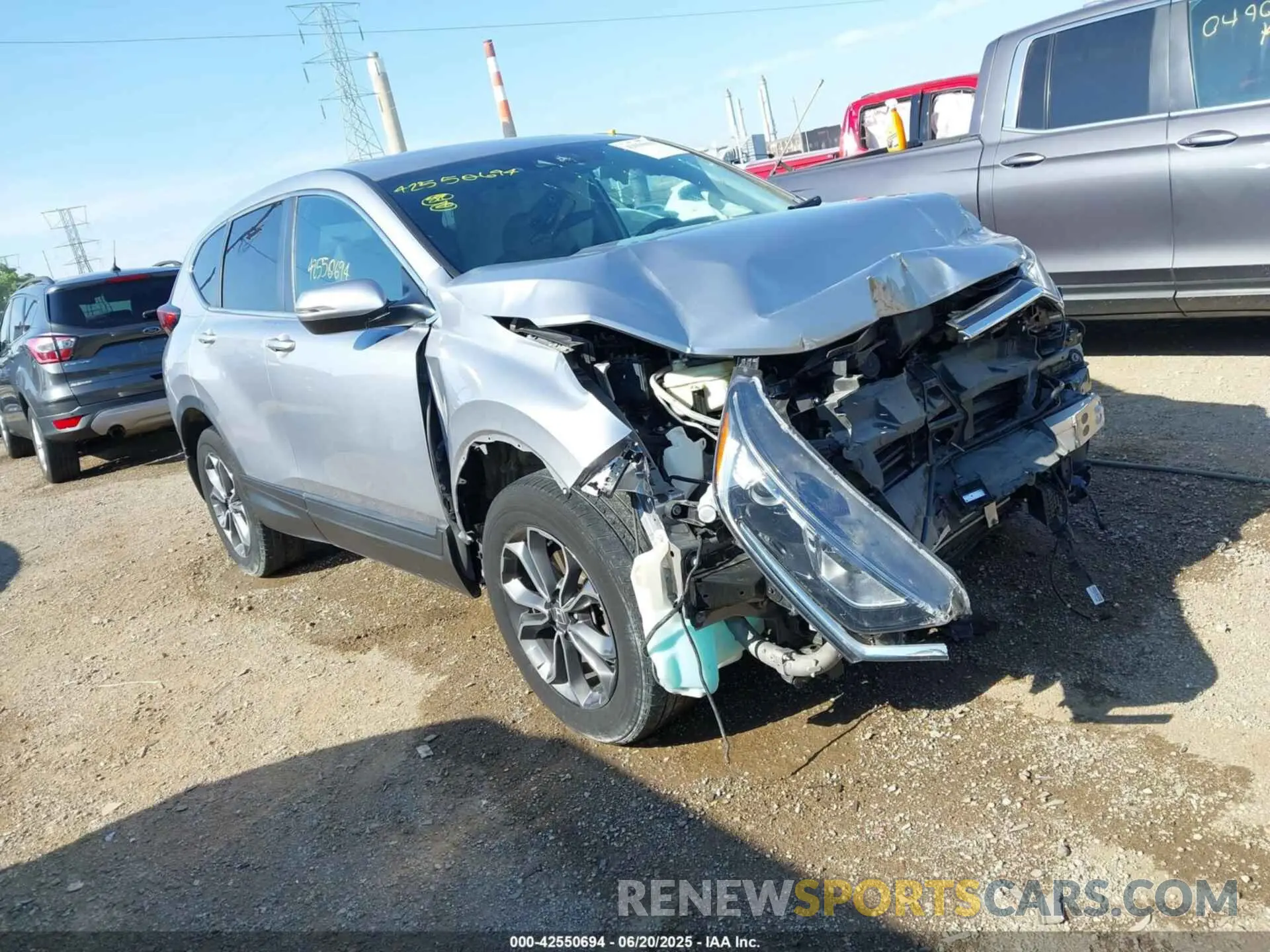 1 Фотография поврежденного автомобиля 7FARW2H82NE007802 HONDA CR-V 2022