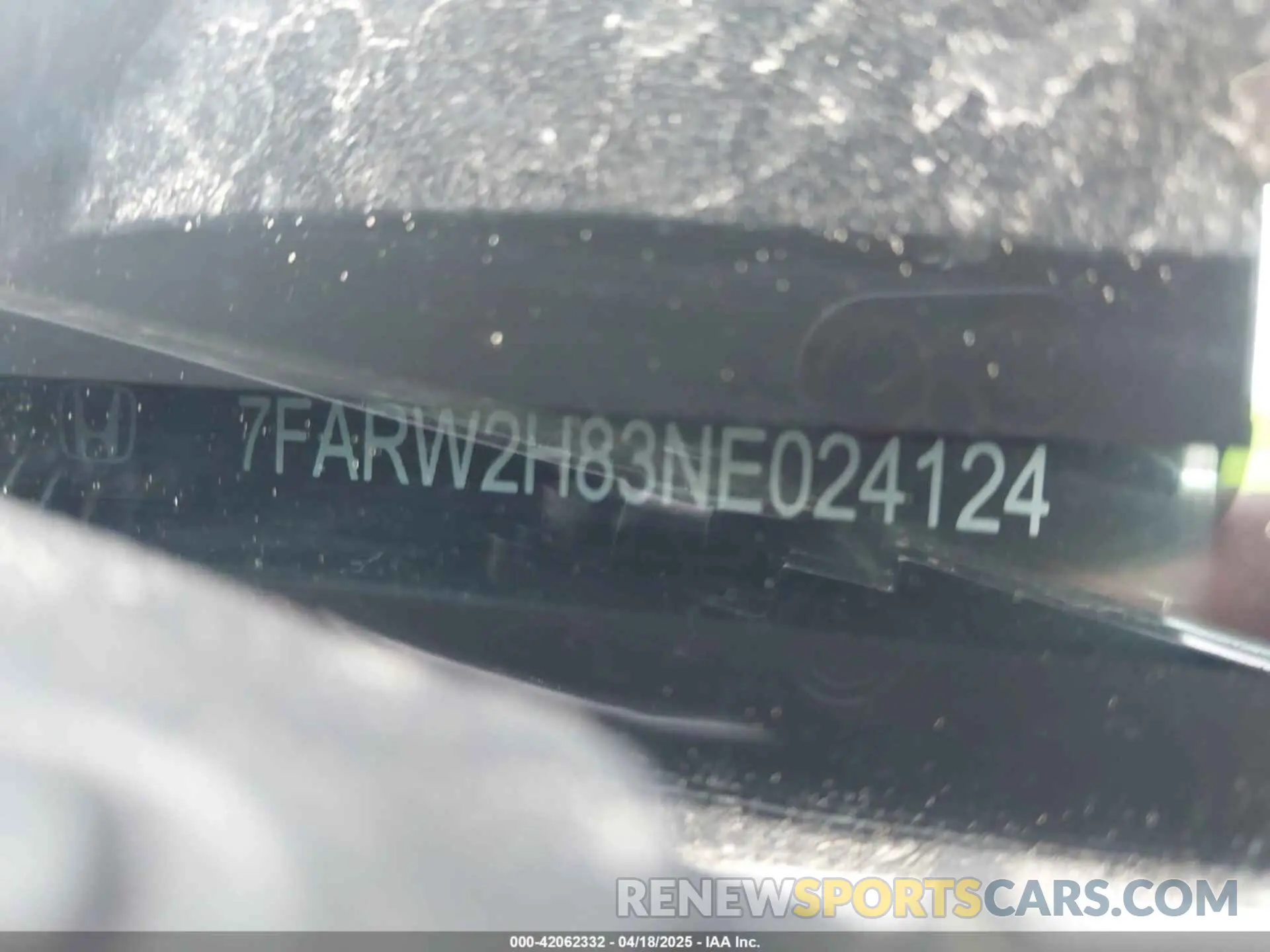 9 Фотография поврежденного автомобиля 7FARW2H83NE024124 HONDA CR-V 2022
