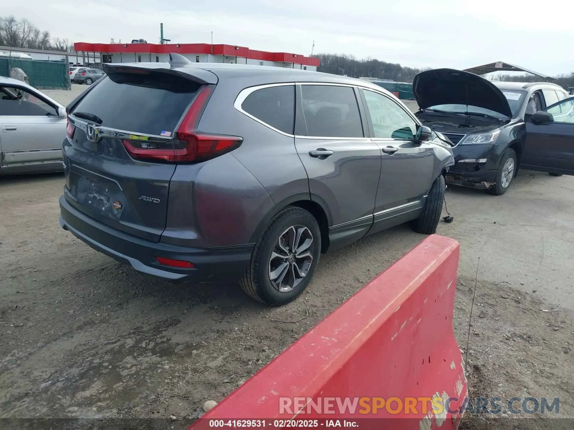 4 Фотография поврежденного автомобиля 7FARW2H85NE024187 HONDA CR-V 2022