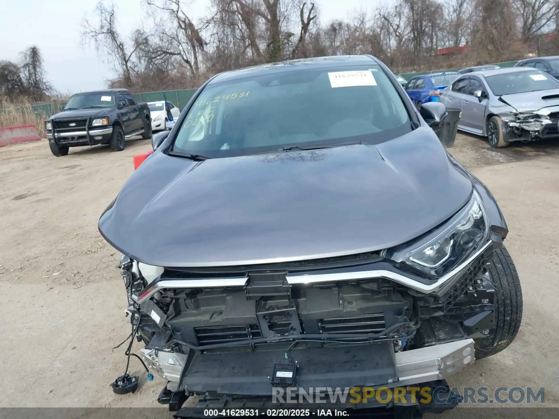 6 Фотография поврежденного автомобиля 7FARW2H85NE024187 HONDA CR-V 2022