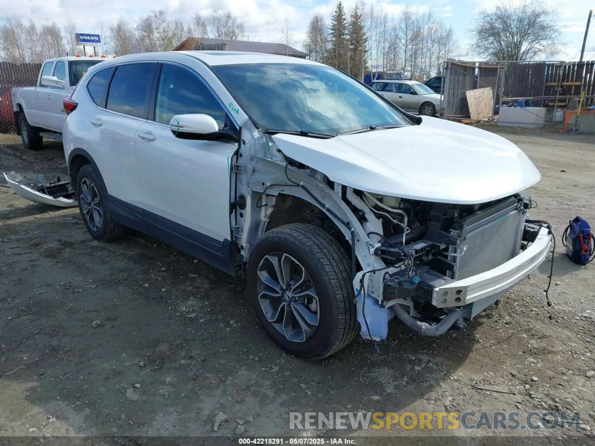 1 Photograph of a damaged car 7FARW2H88NE031571 HONDA CR-V 2022