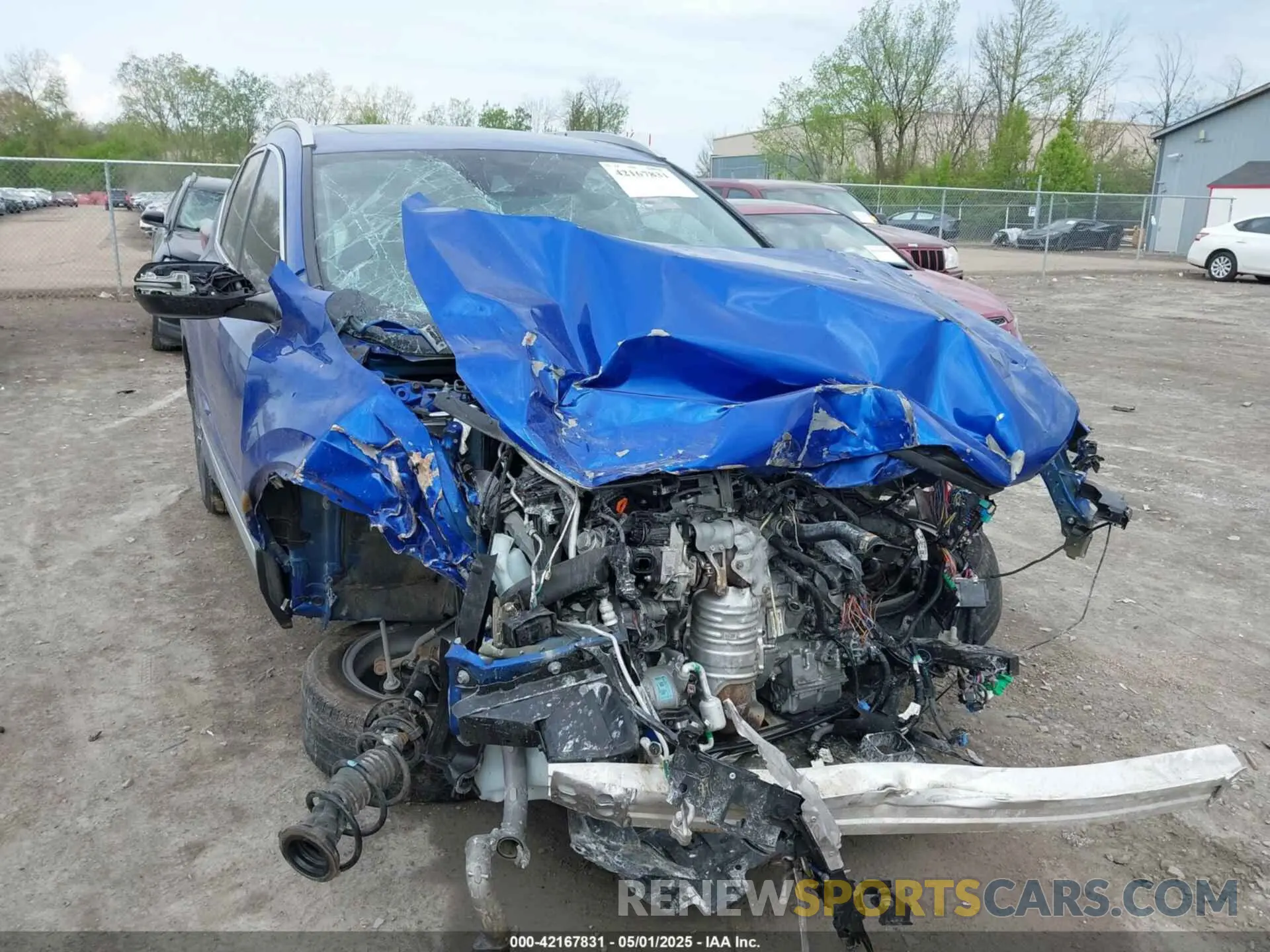 1 Photograph of a damaged car 7FARW2H91NE004060 HONDA CR-V 2022