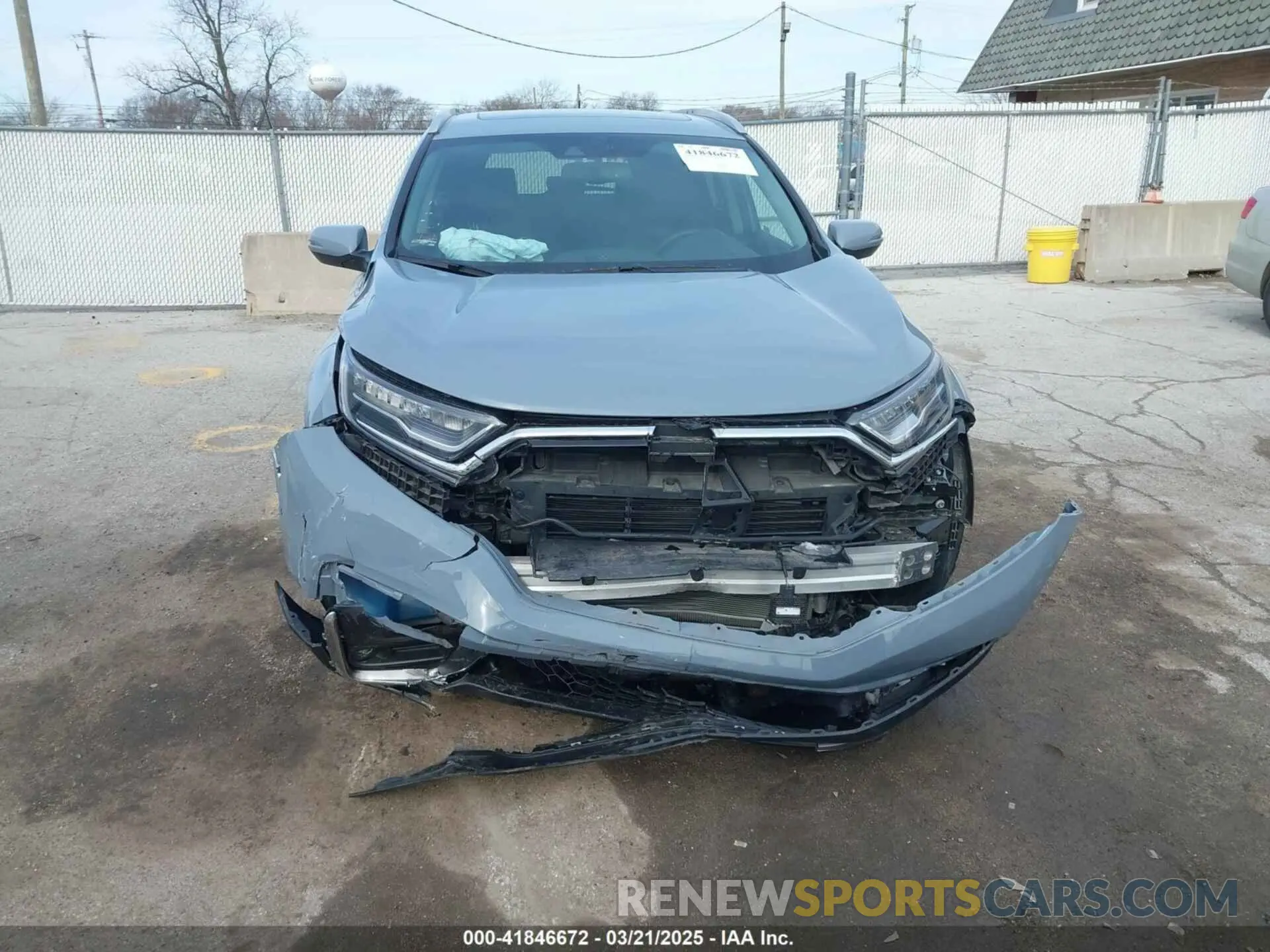 11 Photograph of a damaged car 7FARW2H92NE021336 HONDA CR-V 2022