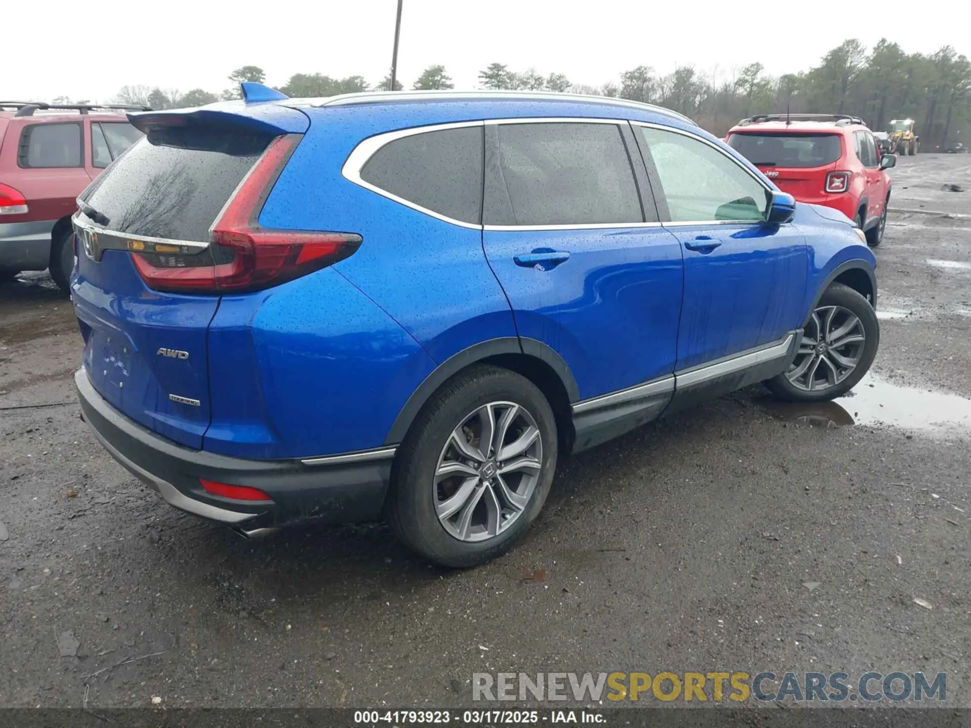 4 Photograph of a damaged car 7FARW2H97NE052484 HONDA CR-V 2022