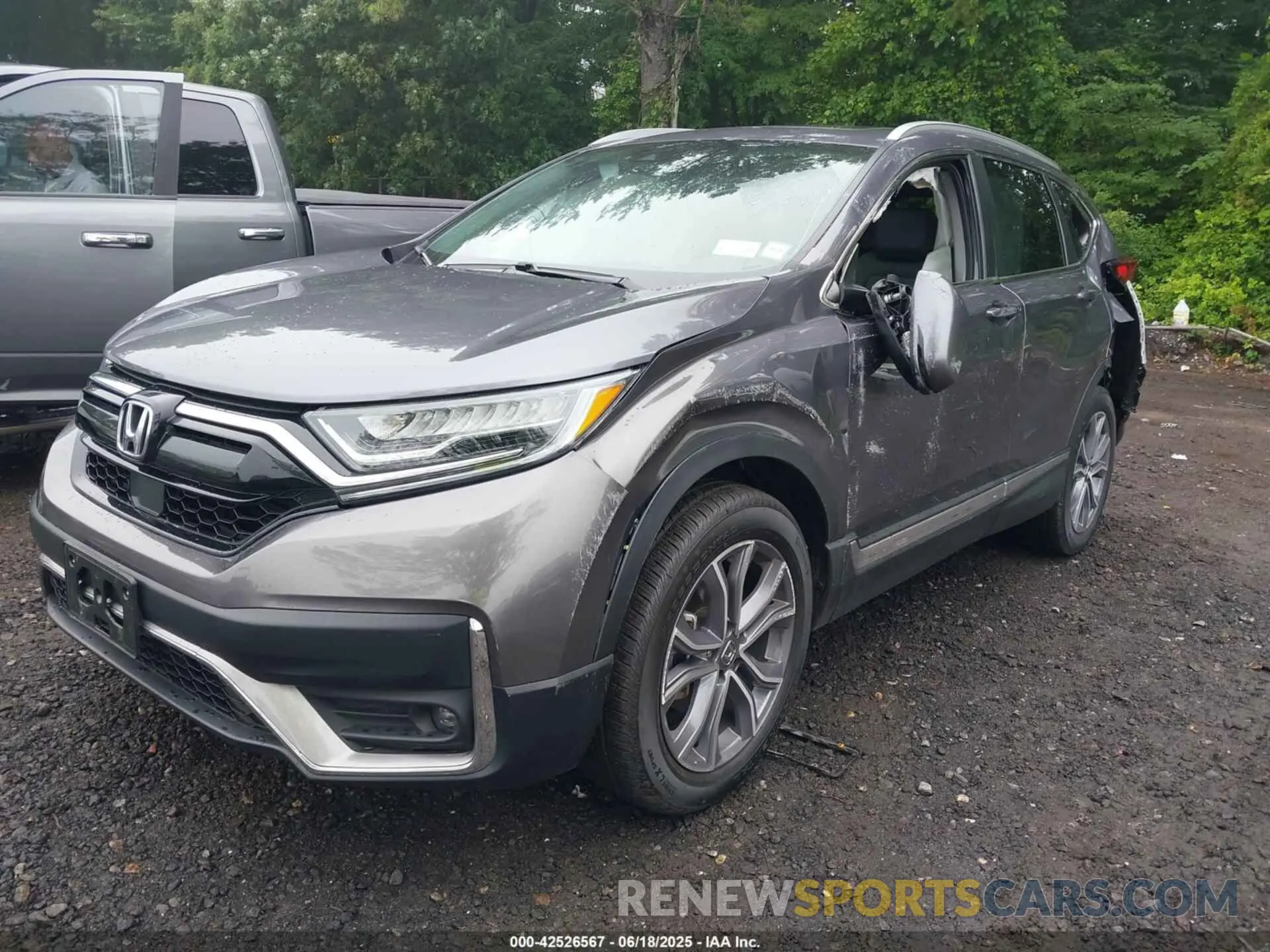 2 Photograph of a damaged car 7FARW2H9XNE027370 HONDA CR-V 2022