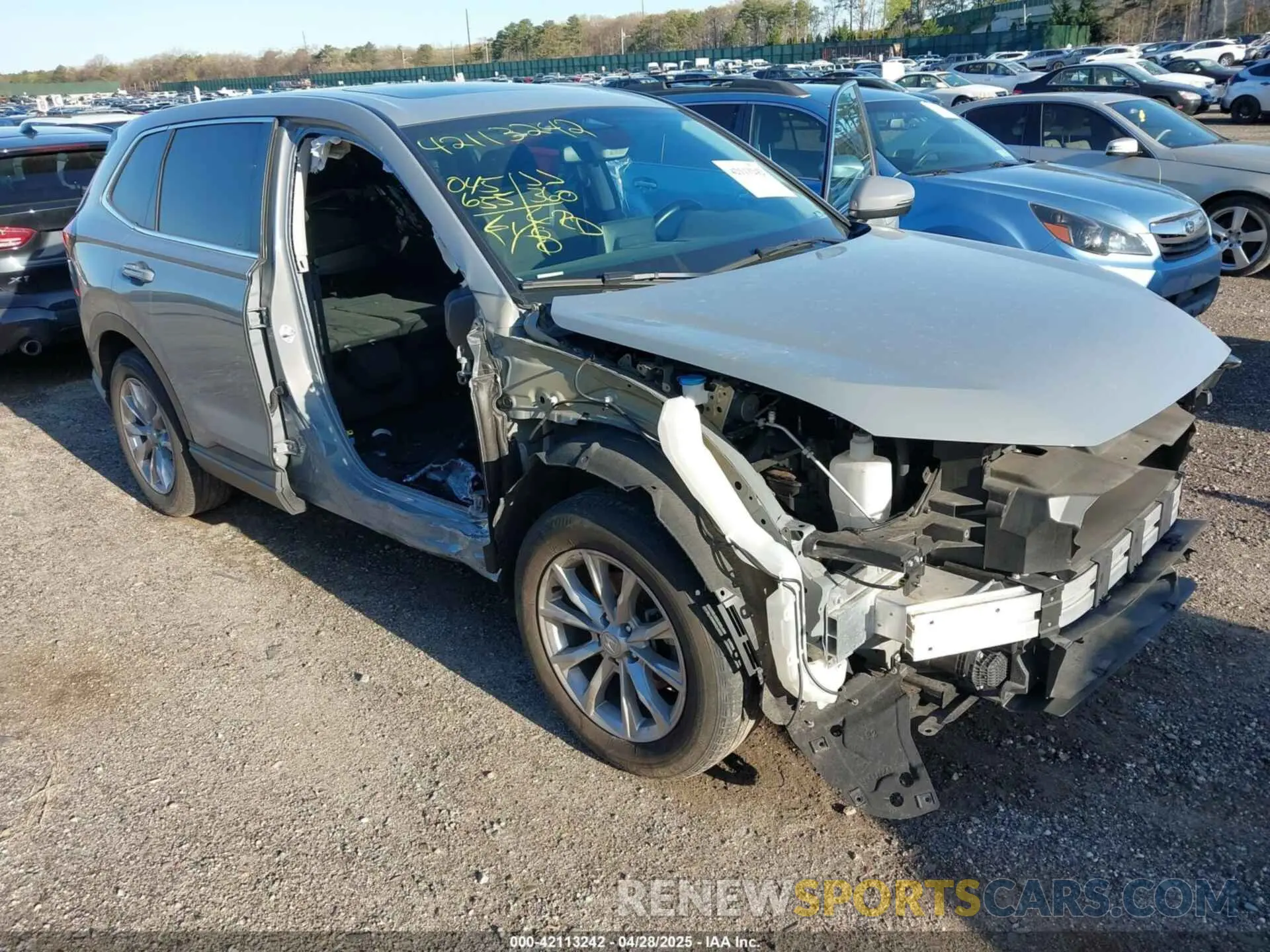 6 Фотография поврежденного автомобиля 2HKRS4H42PH431503 HONDA CR-V 2023