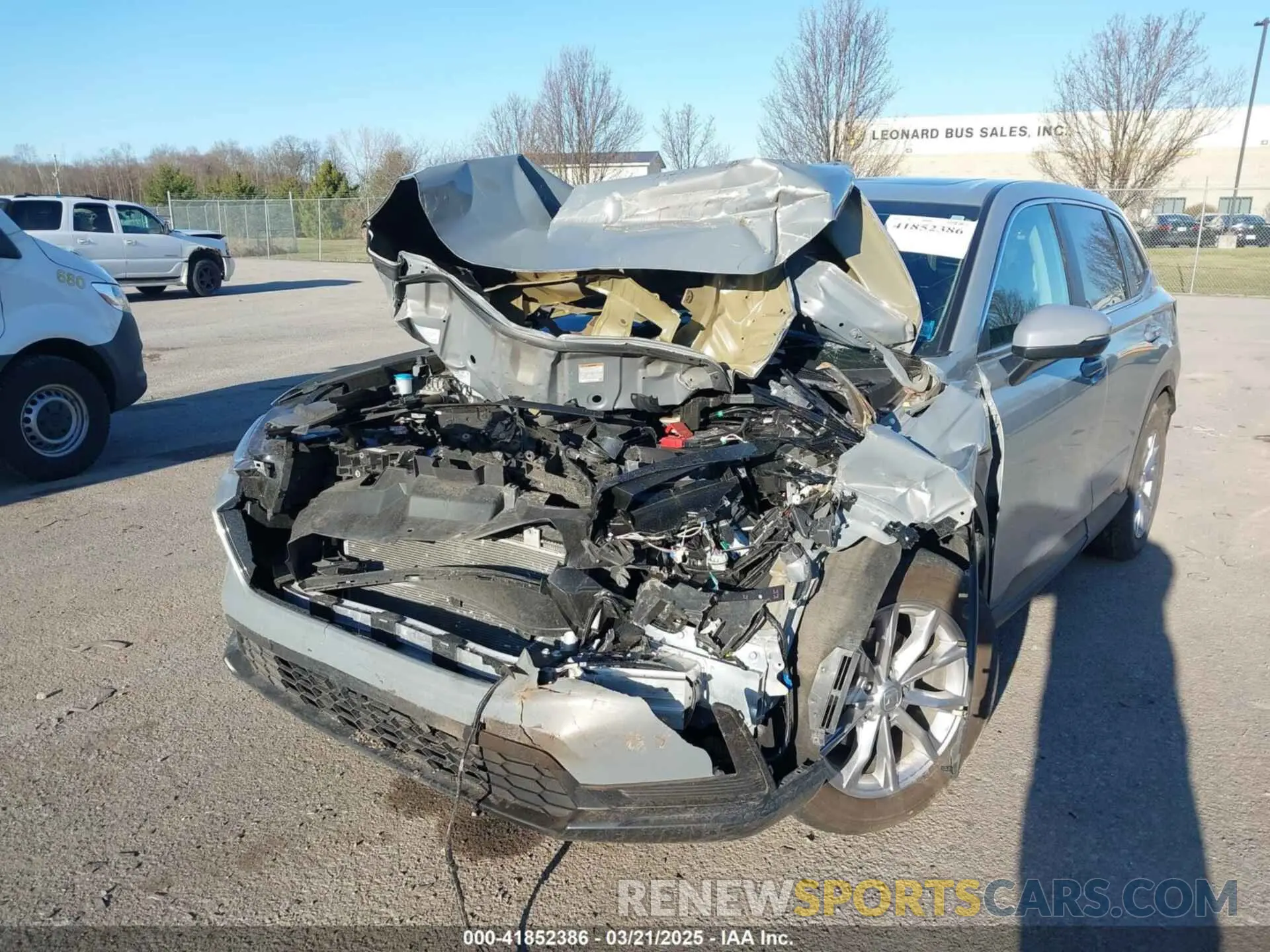 6 Фотография поврежденного автомобиля 2HKRS4H43PH435284 HONDA CR-V 2023