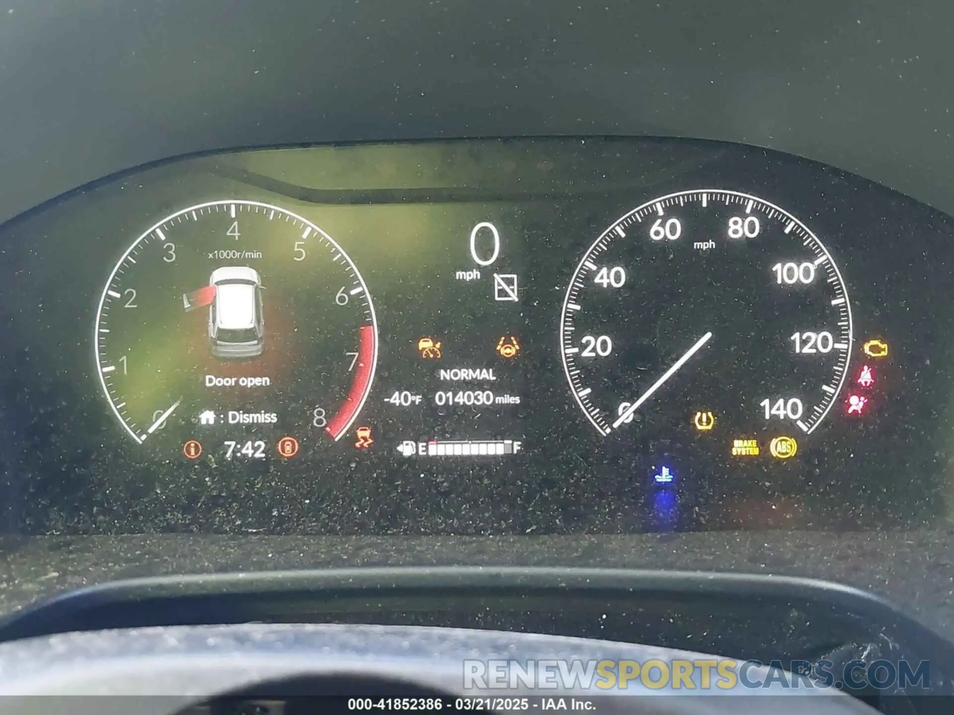 7 Фотография поврежденного автомобиля 2HKRS4H43PH435284 HONDA CR-V 2023
