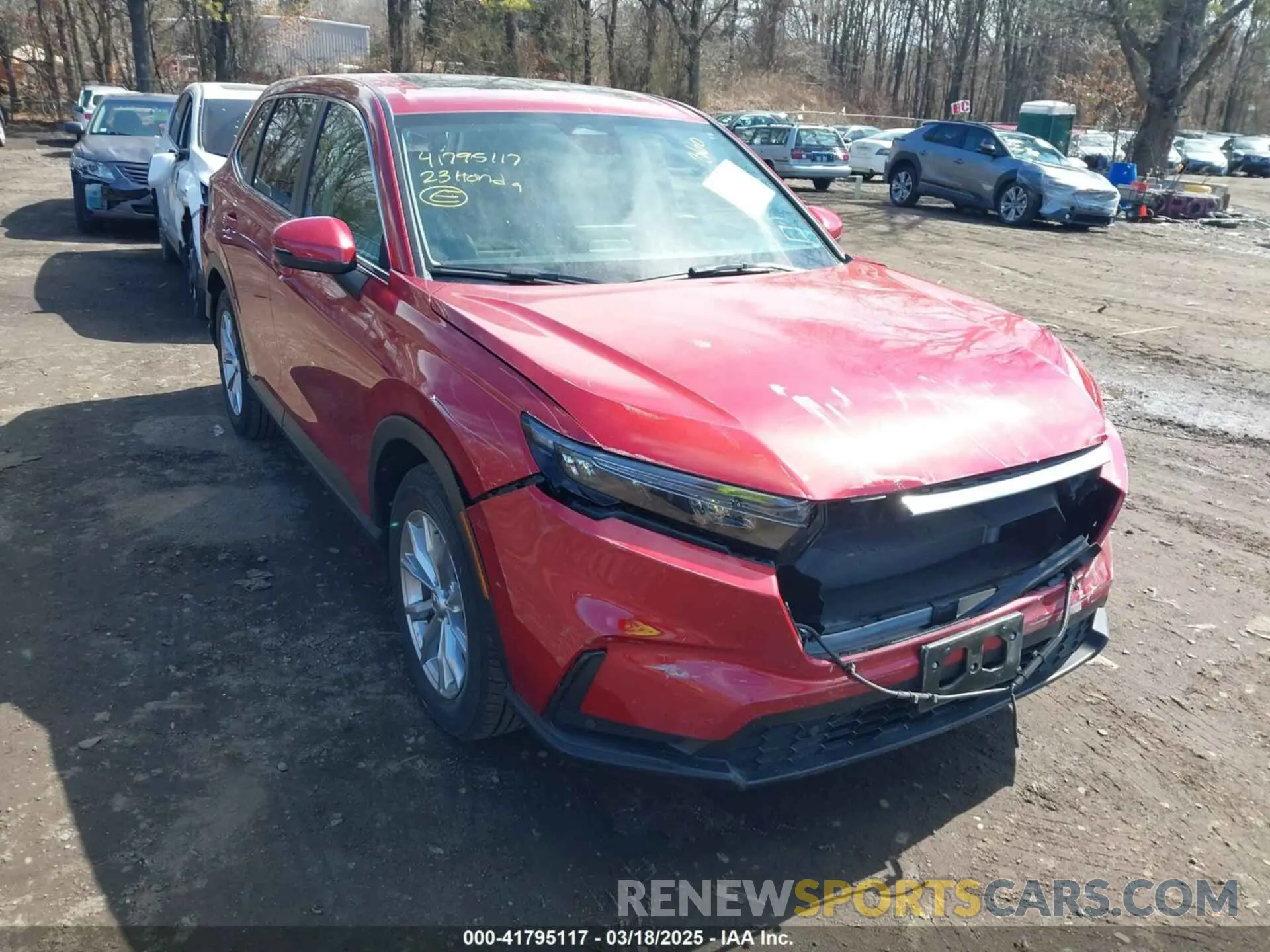 6 Фотография поврежденного автомобиля 2HKRS4H75PH406847 HONDA CR-V 2023
