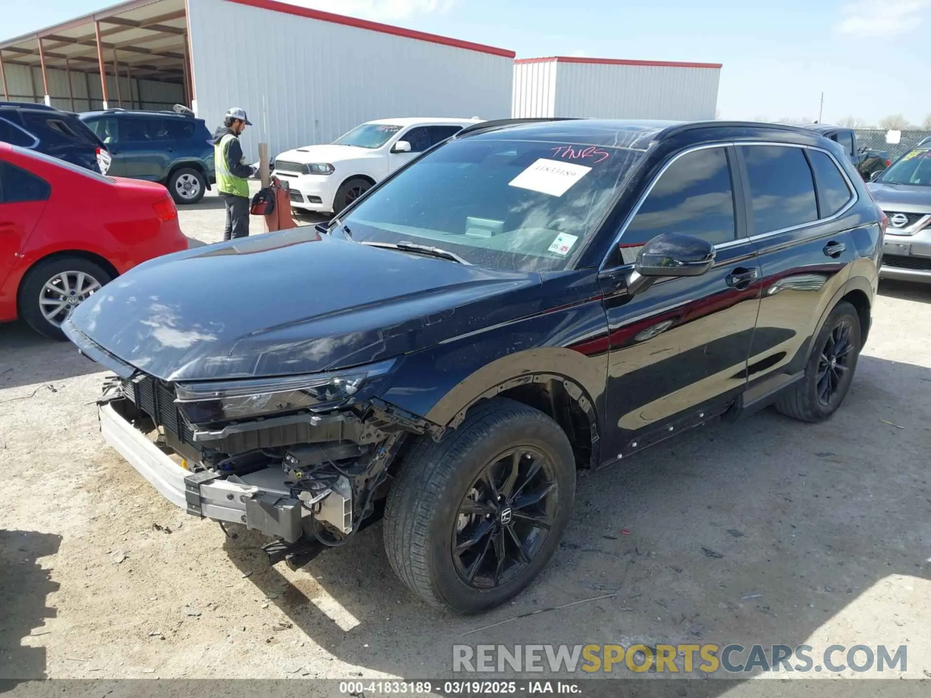 2 Photograph of a damaged car 2HKRS5H58PH704474 HONDA CR-V 2023