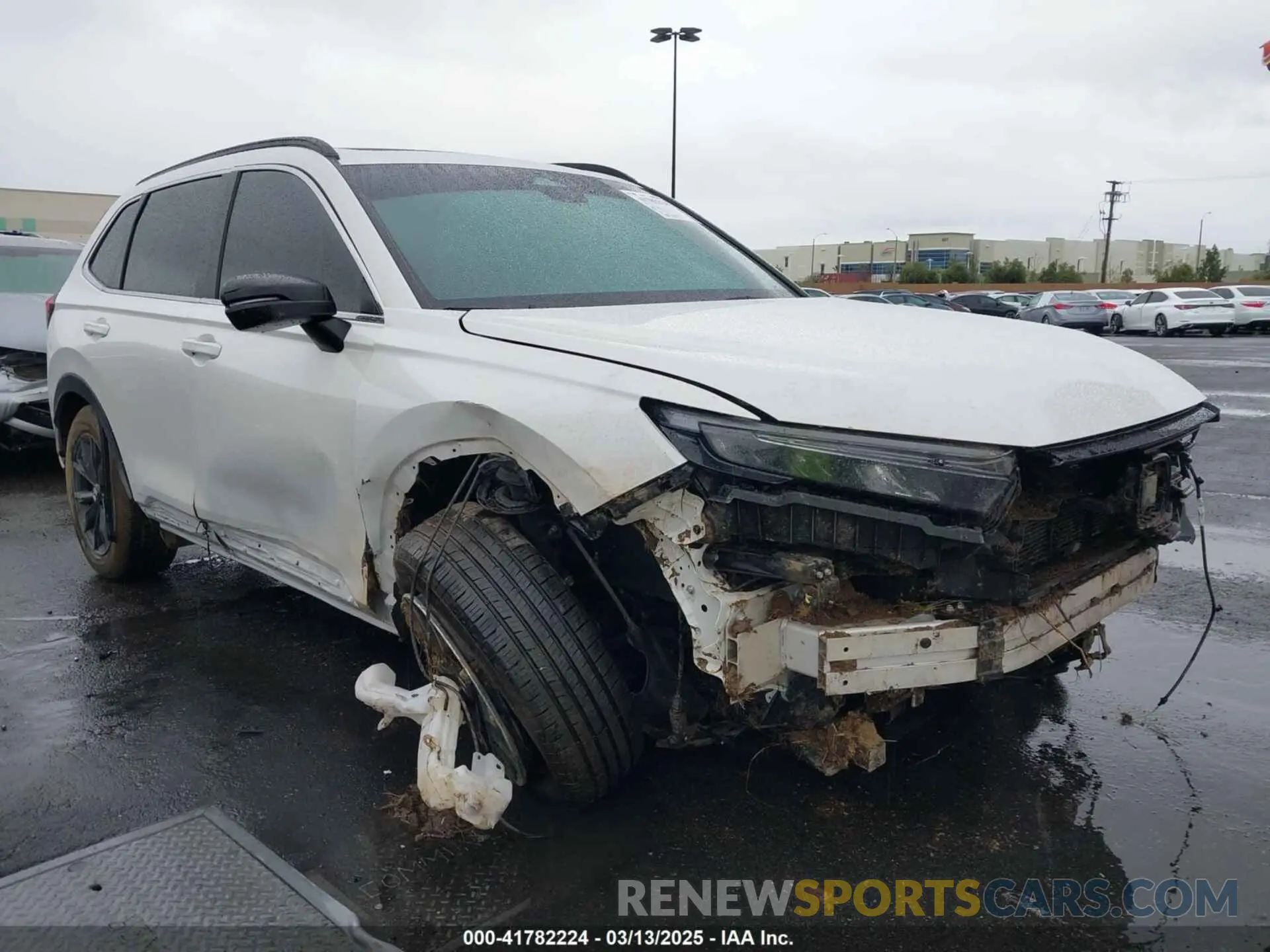 1 Photograph of a damaged car 2HKRS5H59PH713426 HONDA CR-V 2023