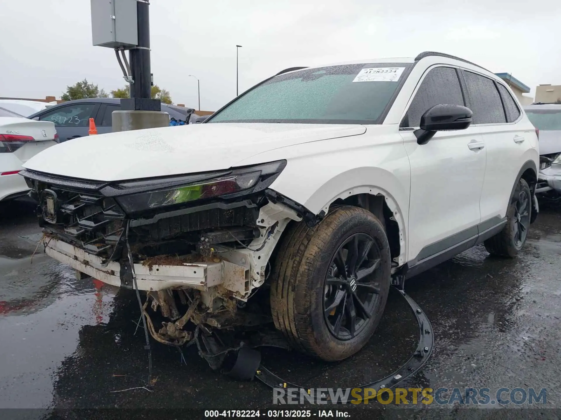 2 Photograph of a damaged car 2HKRS5H59PH713426 HONDA CR-V 2023
