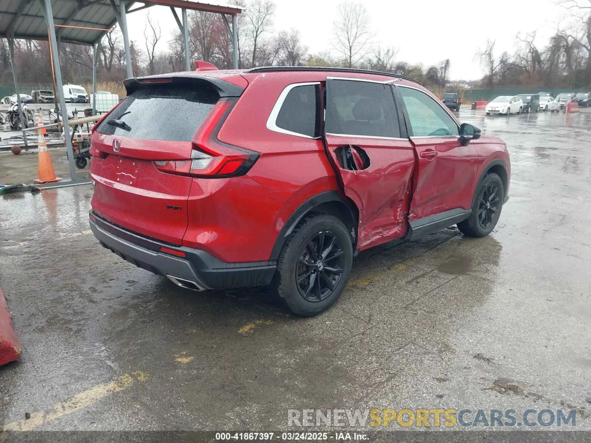 4 Фотография поврежденного автомобиля 2HKRS6H54PH817800 HONDA CR-V 2023